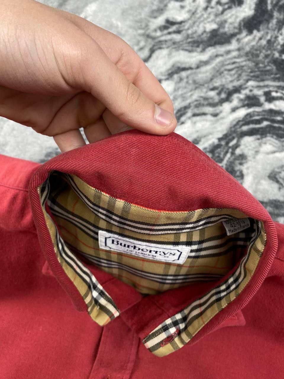 Burberry Vintage Burberry Shirt Button Up Nova Check Long Sleeve Men Size US XL / EU 56 / 4 - 9 Thumbnail
