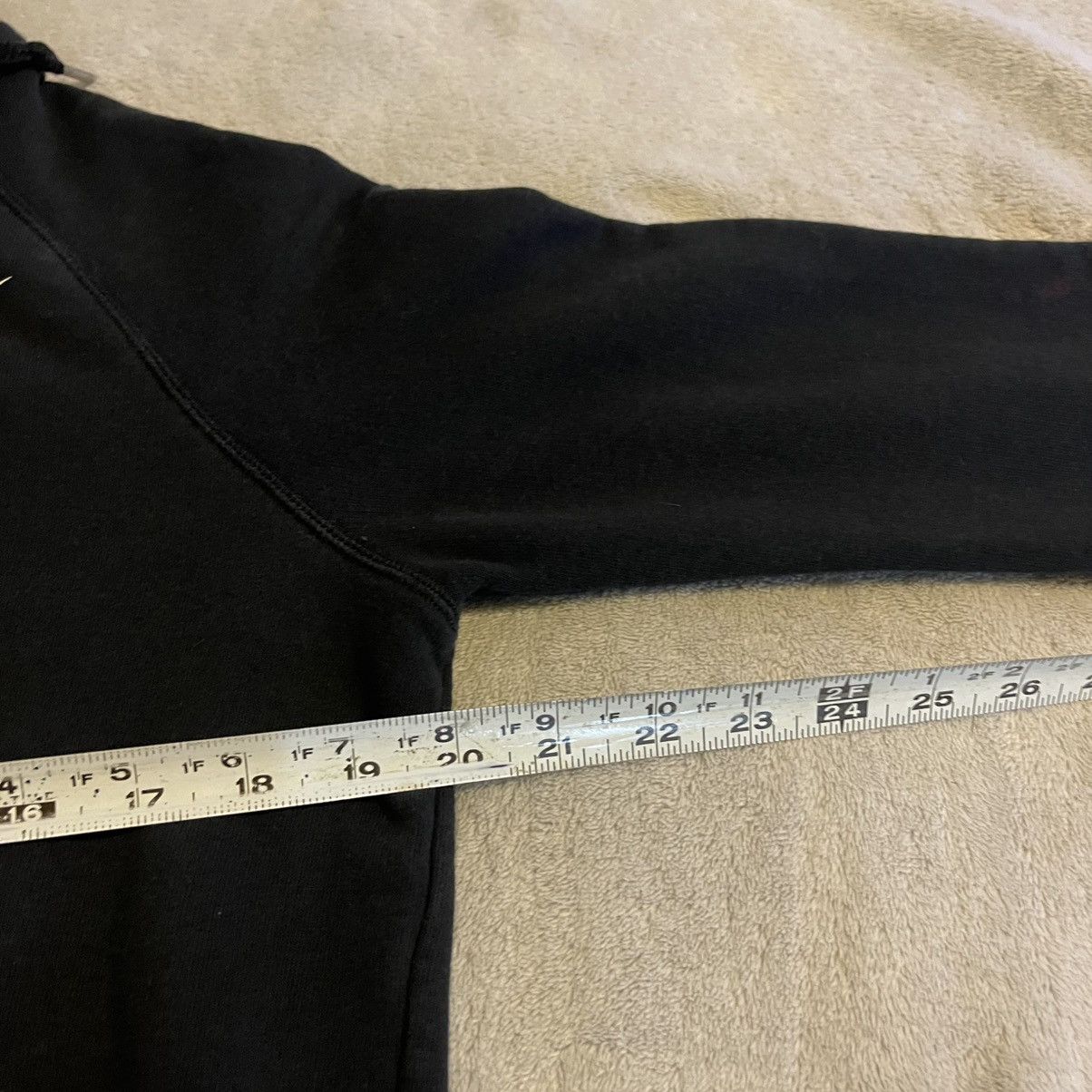 Nike Nike Hoodie Women Medium Black Sweatshirt Pullover Sweater Size M / US 6-8 / IT 42-44 - 5 Thumbnail