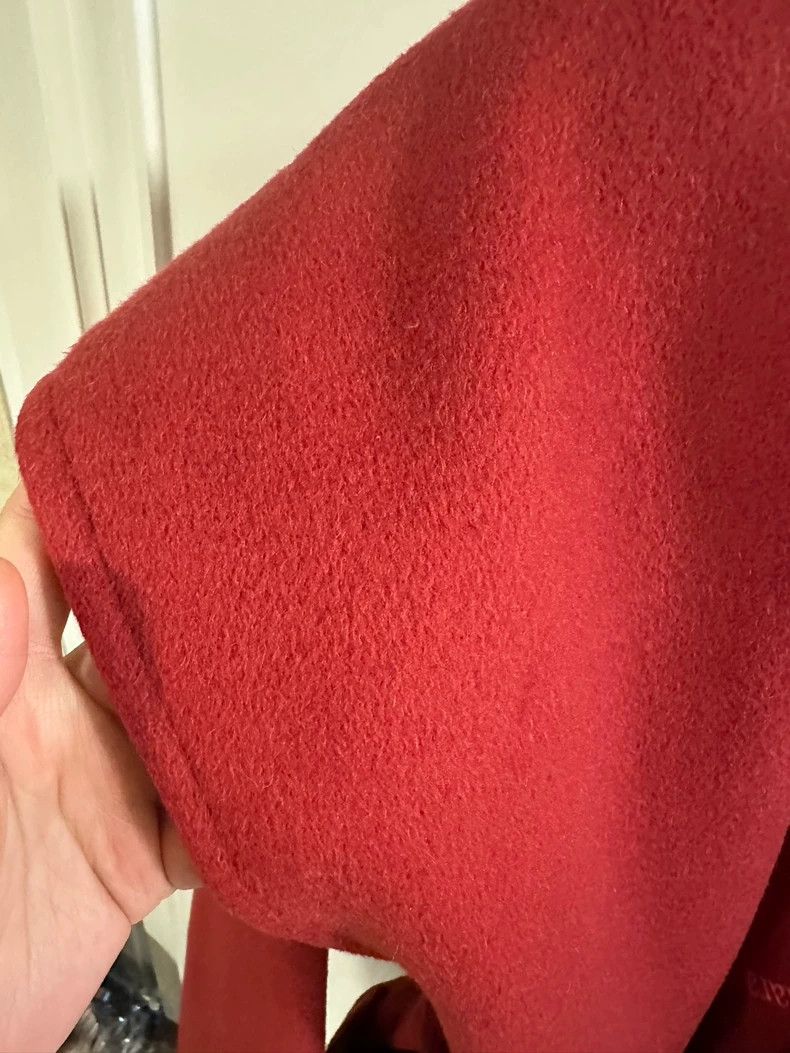 Max Mara Max Mara Rialto New Year's Red Bathrobe Camel Coat Size L / US 10 / IT 46 - 5 Thumbnail