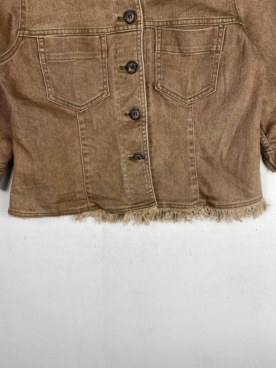 Japanese Brand vintage japanese brand stretch denim jacket nice design Size M / US 6-8 / IT 42-44 - 3 Thumbnail