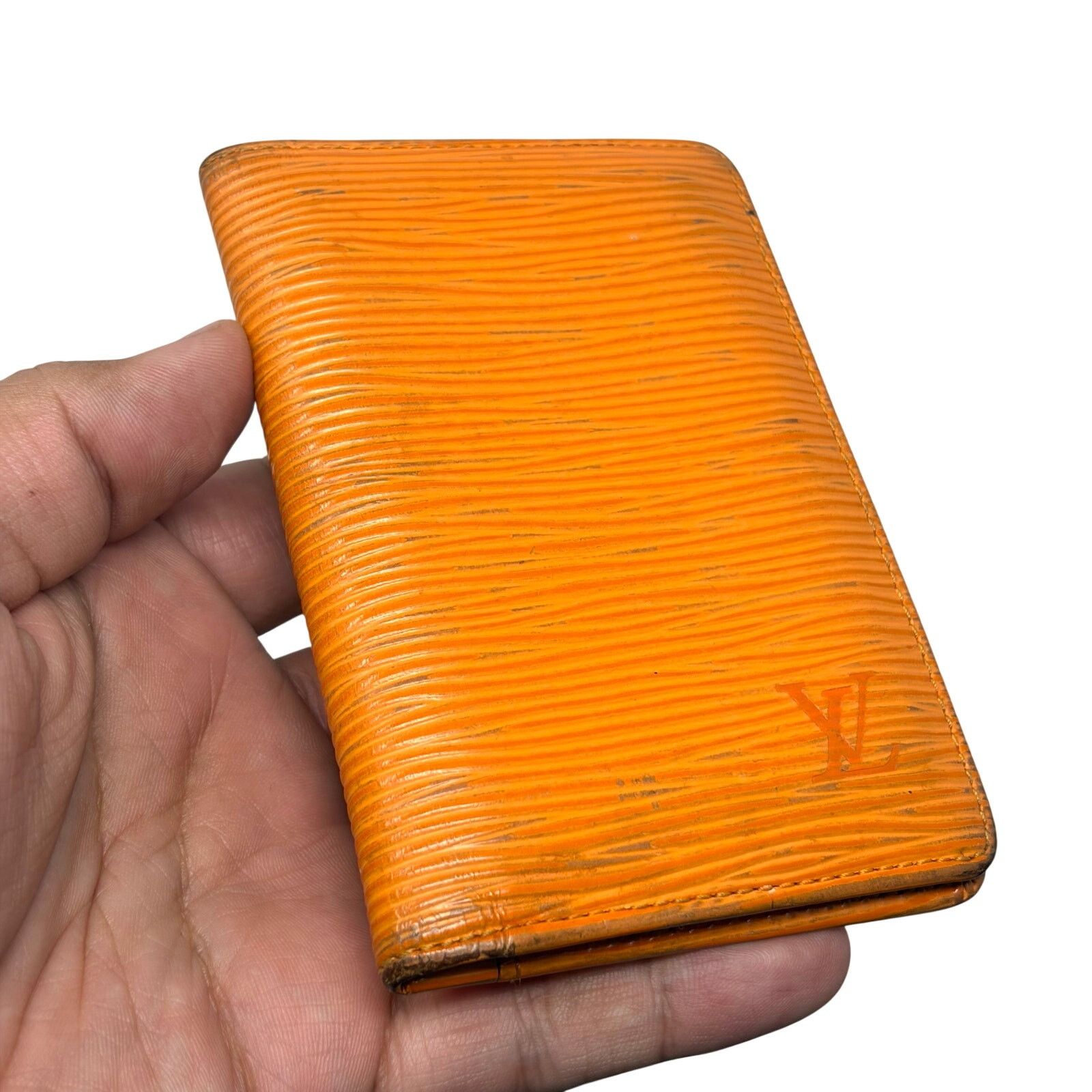 Louis Vuitton Louis Vuitton Orange Pocket Organizer Size ONE SIZE - 9 Thumbnail