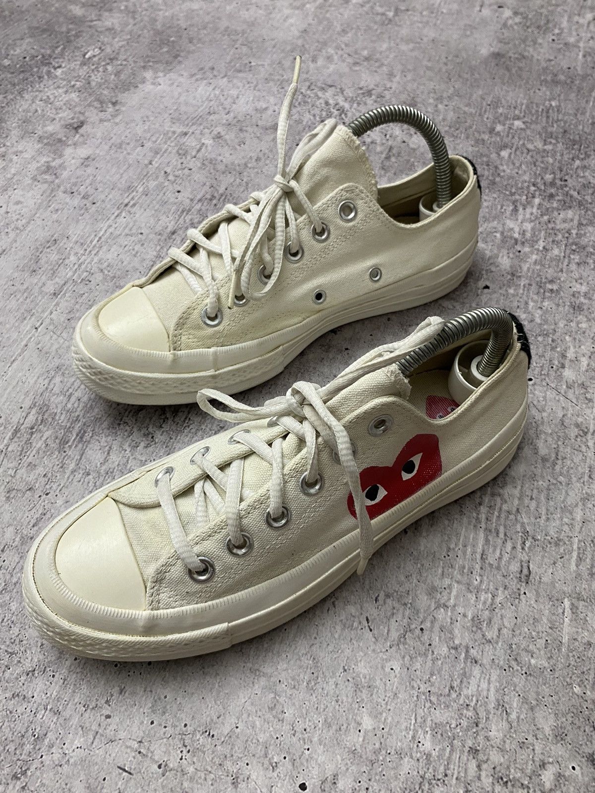 Comme des Garcons × Converse Converse x COMME DES GARÇONS SNEAKERS Size US 5 / IT 35 - 3 Thumbnail