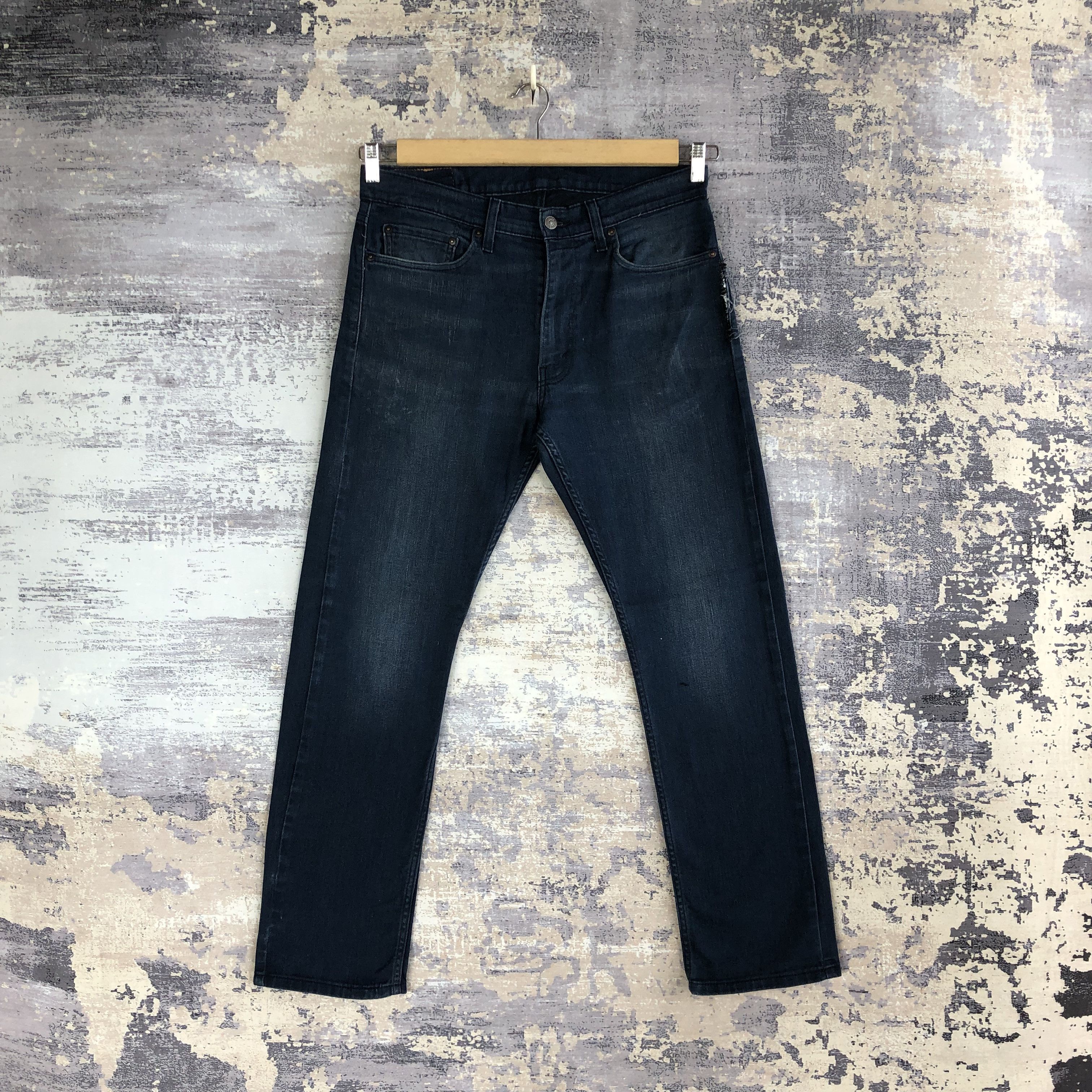 Levi's Vintage Levi's Faded Black Jeans Levis Dark Wash Denim Pants Size US 34 / EU 50 - 1 Thumbnail