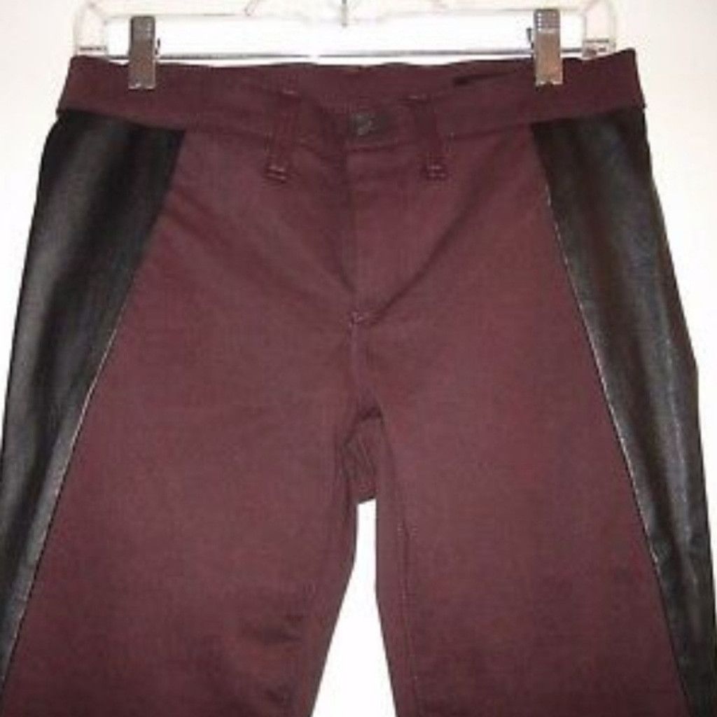 Rag & Bone Rag & Bone LIMITED EDITION lamb leather skinny jeans sz 25 Size 25" / US 0 / IT 36 - 3 Thumbnail