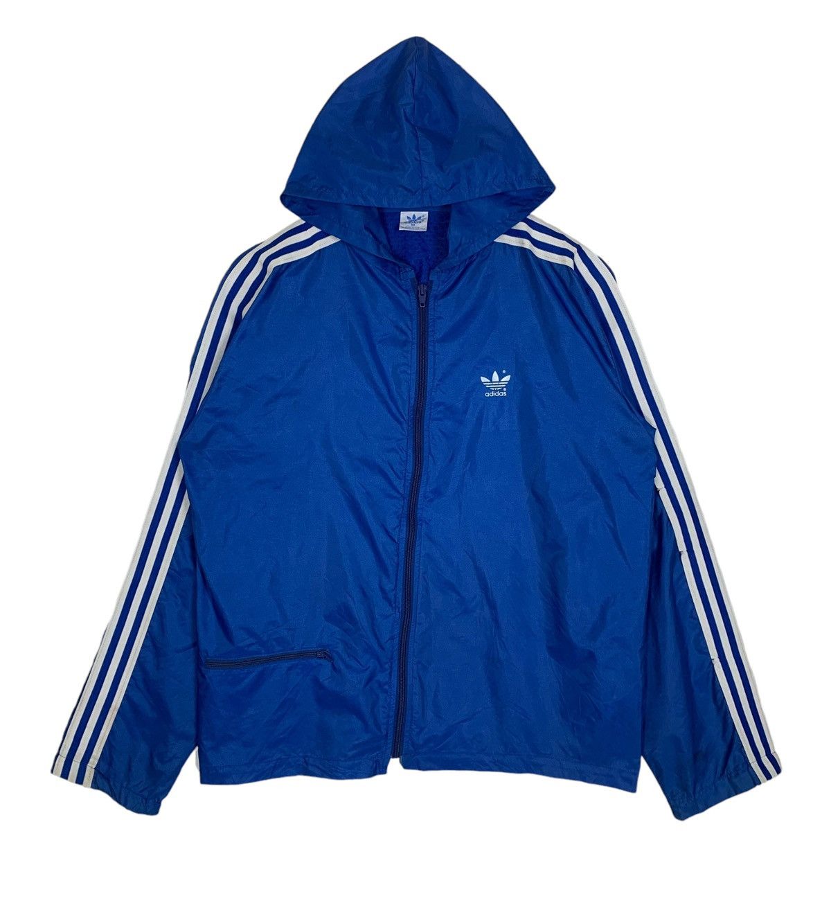 Adidas × Vintage Vintage Adidas Sport wear Made in USA windbreaker Jacket Size US S / EU 44-46 / 1 - 1 Thumbnail