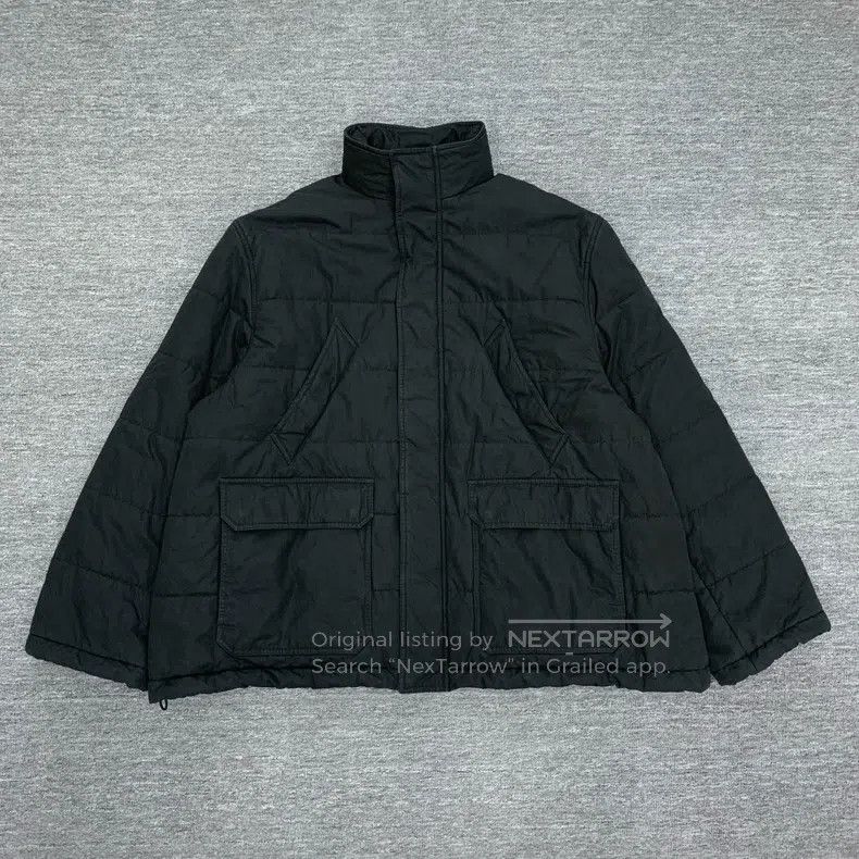Balenciaga Balenciaga Black Back Logo Cotton Jacket Size US L / EU 52-54 / 3 - 1 Thumbnail
