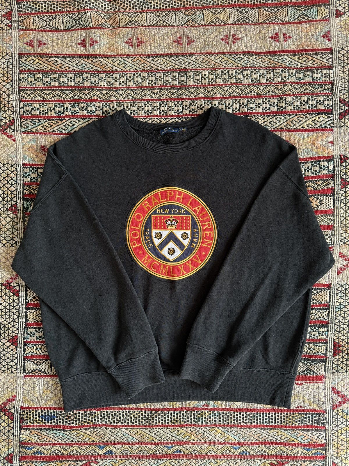 Polo Ralph Lauren Polo Ralph Lauren New York Trademark crewneck Size US L / EU 52-54 / 3 - 1 Thumbnail
