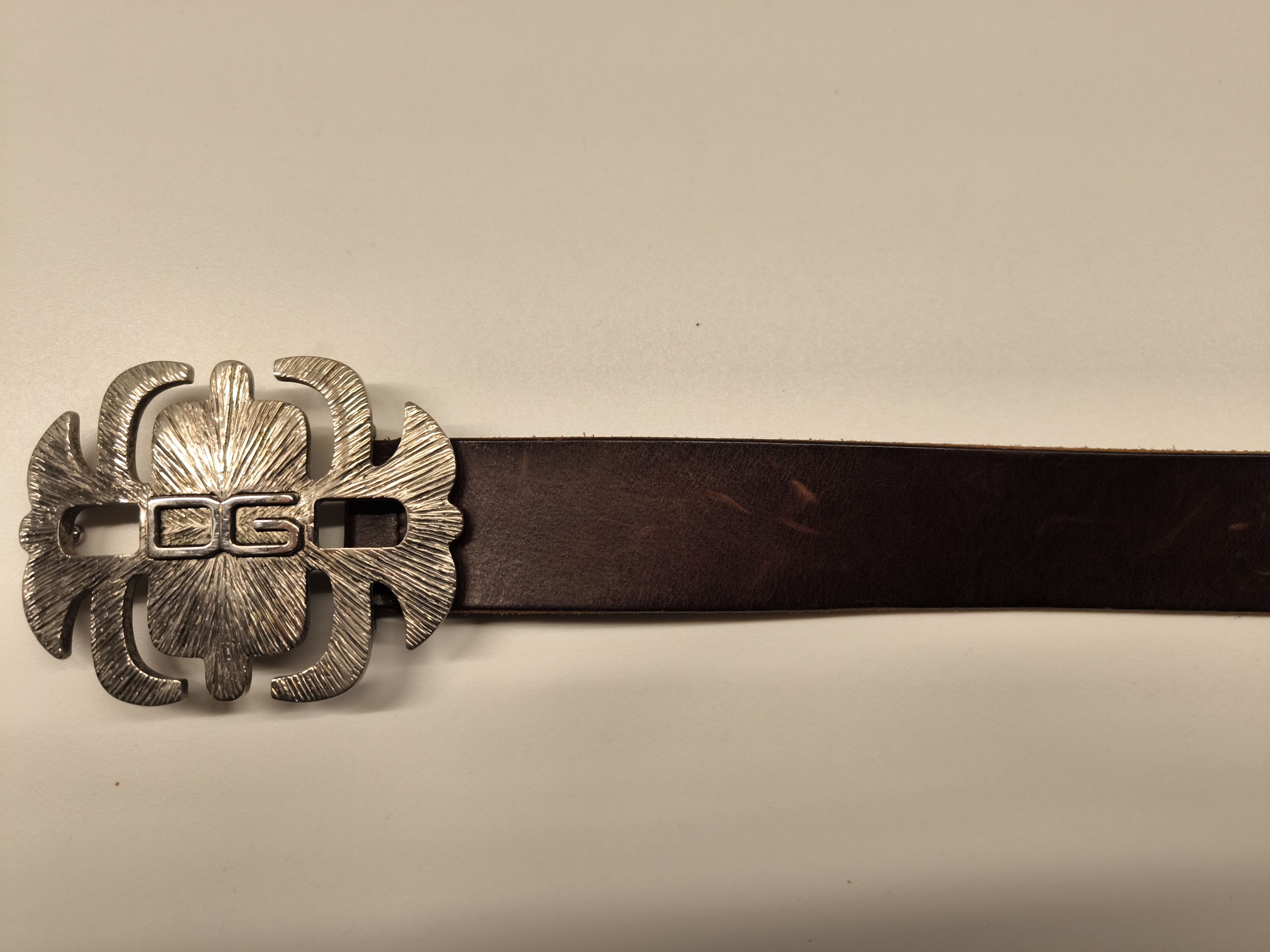 Dolce & Gabbana Dolce&Gabbana leather belt 95 cm Size ONE SIZE - 3 Thumbnail