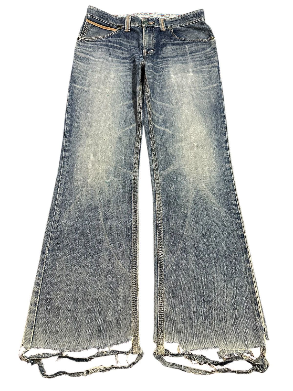 Edwin Edwin XV Exclusive Vintage Faded Wash Style Baggy Jeans Size US 33 - 1 Thumbnail