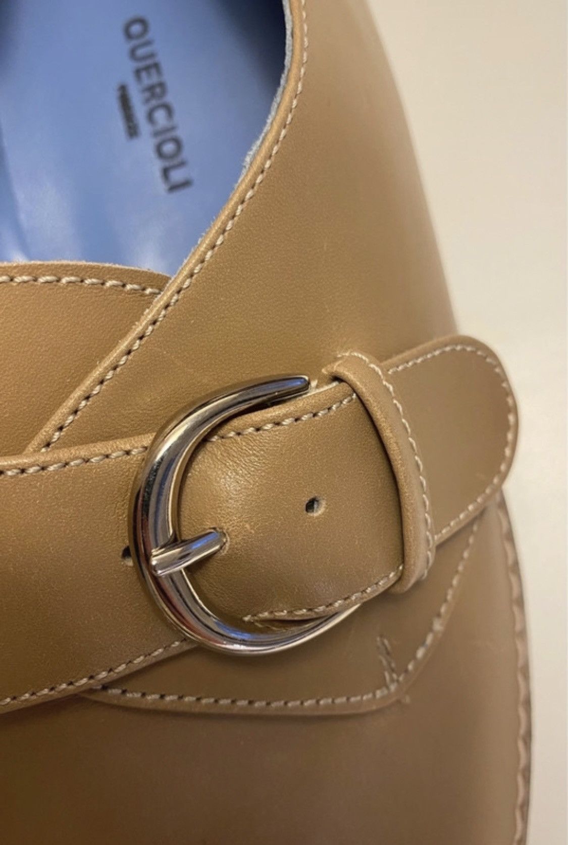 Quercioli Monk shoe in smooth leather Size US 9.5 / EU 42-43 - 8 Thumbnail