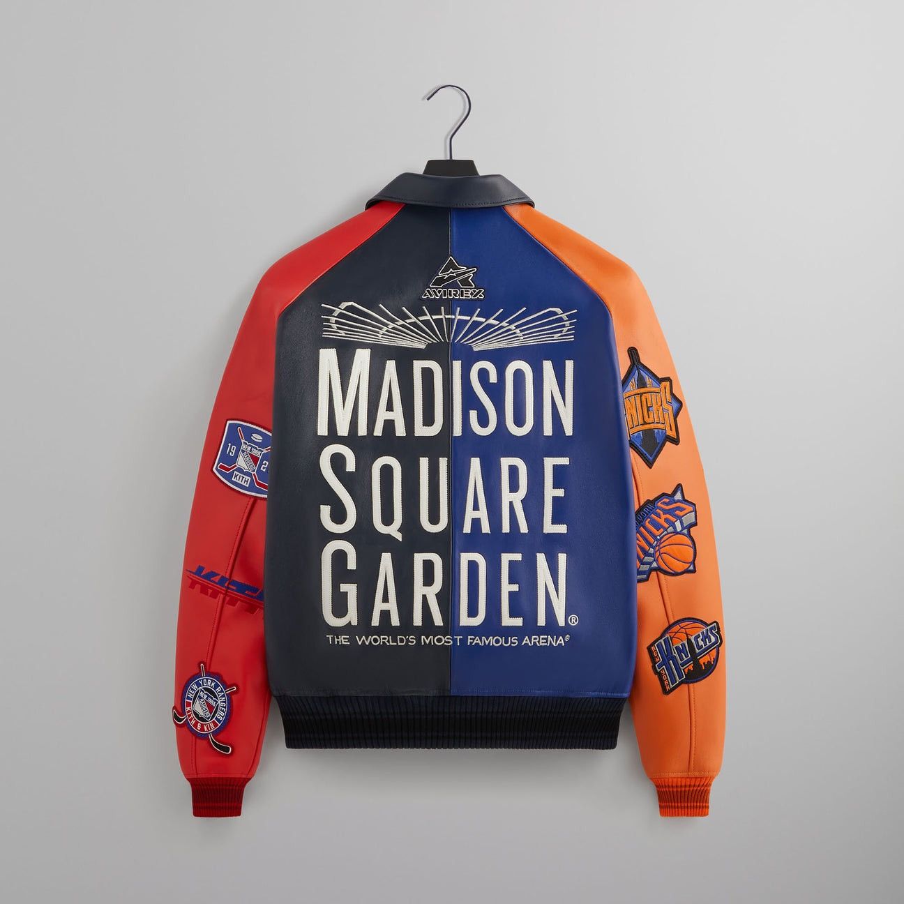Avirex × Kith Kith & AVIREX for Madison Square Garden Sports Icon Jacket Size US L / EU 52-54 / 3 - 3 Thumbnail
