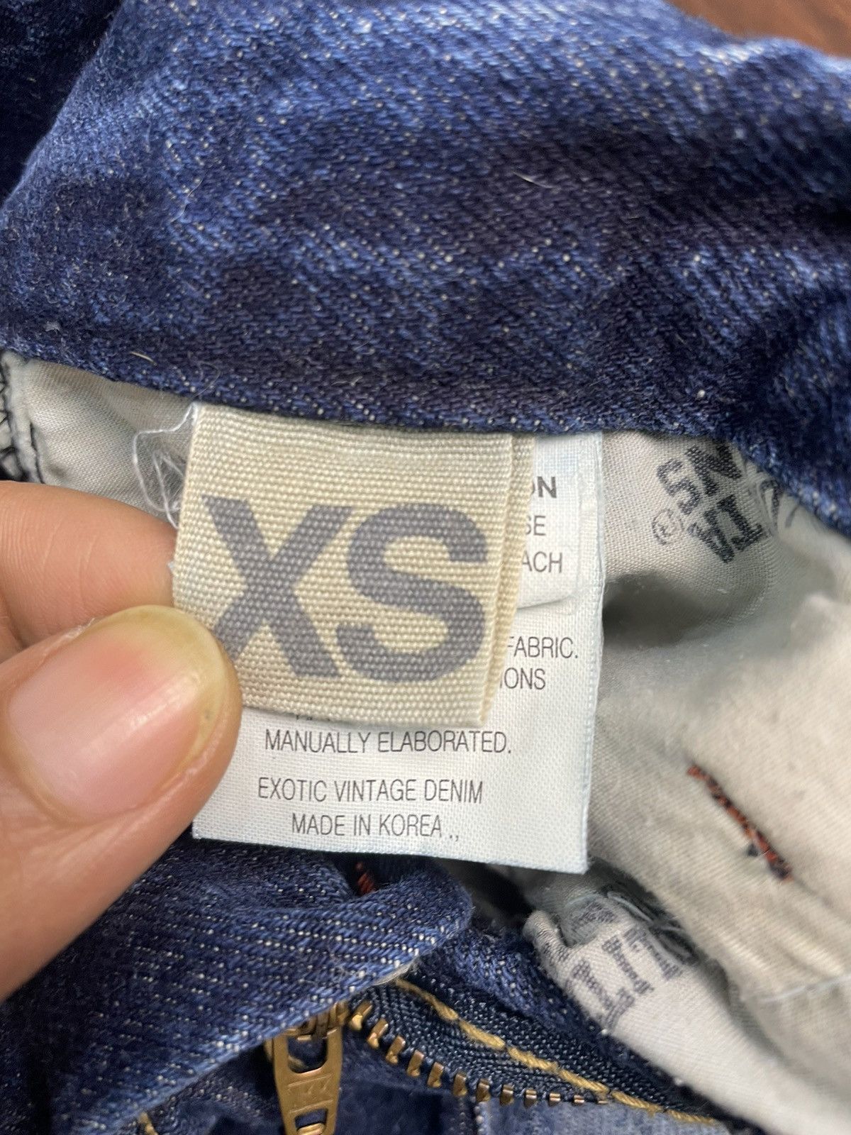 If Six Was Nine × Le Grande Bleu (L.G.B.) × Vintage Vintage Lolita Jeans Low Rise Jeans Size US 29 - 6 Thumbnail