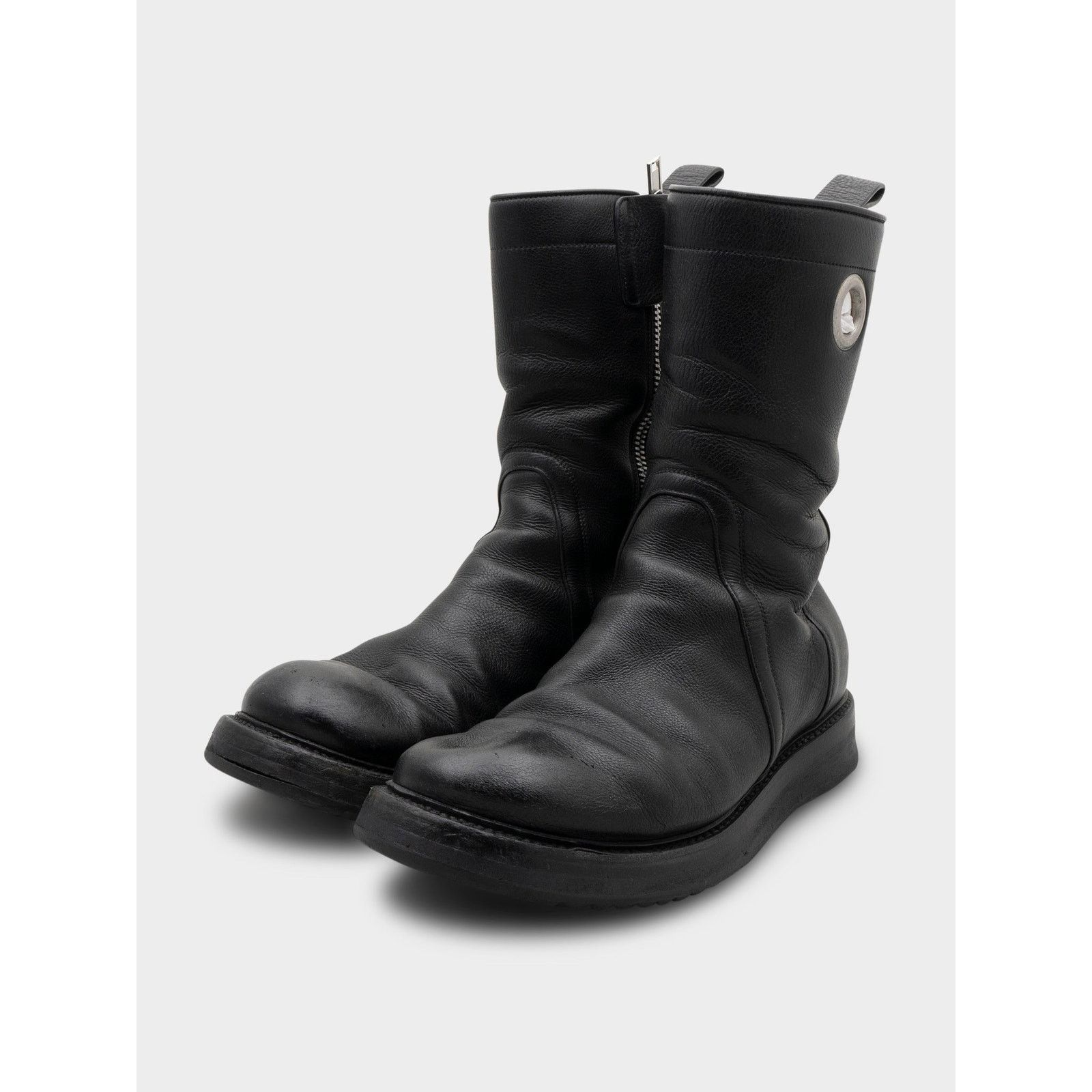 Rick Owens Performa 2020 Rick Owens Motocross Creeper Biker Boots