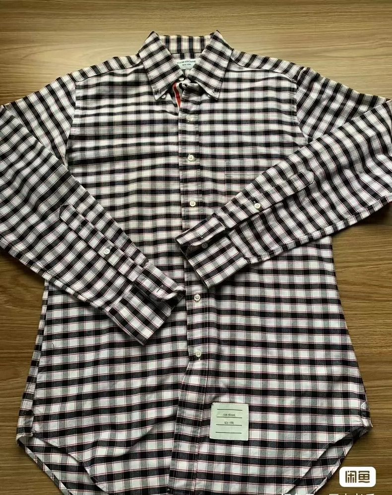 Thom Browne Thom Browne Oxford twill shirt Size US M / EU 48-50 / 2 - 1 Thumbnail