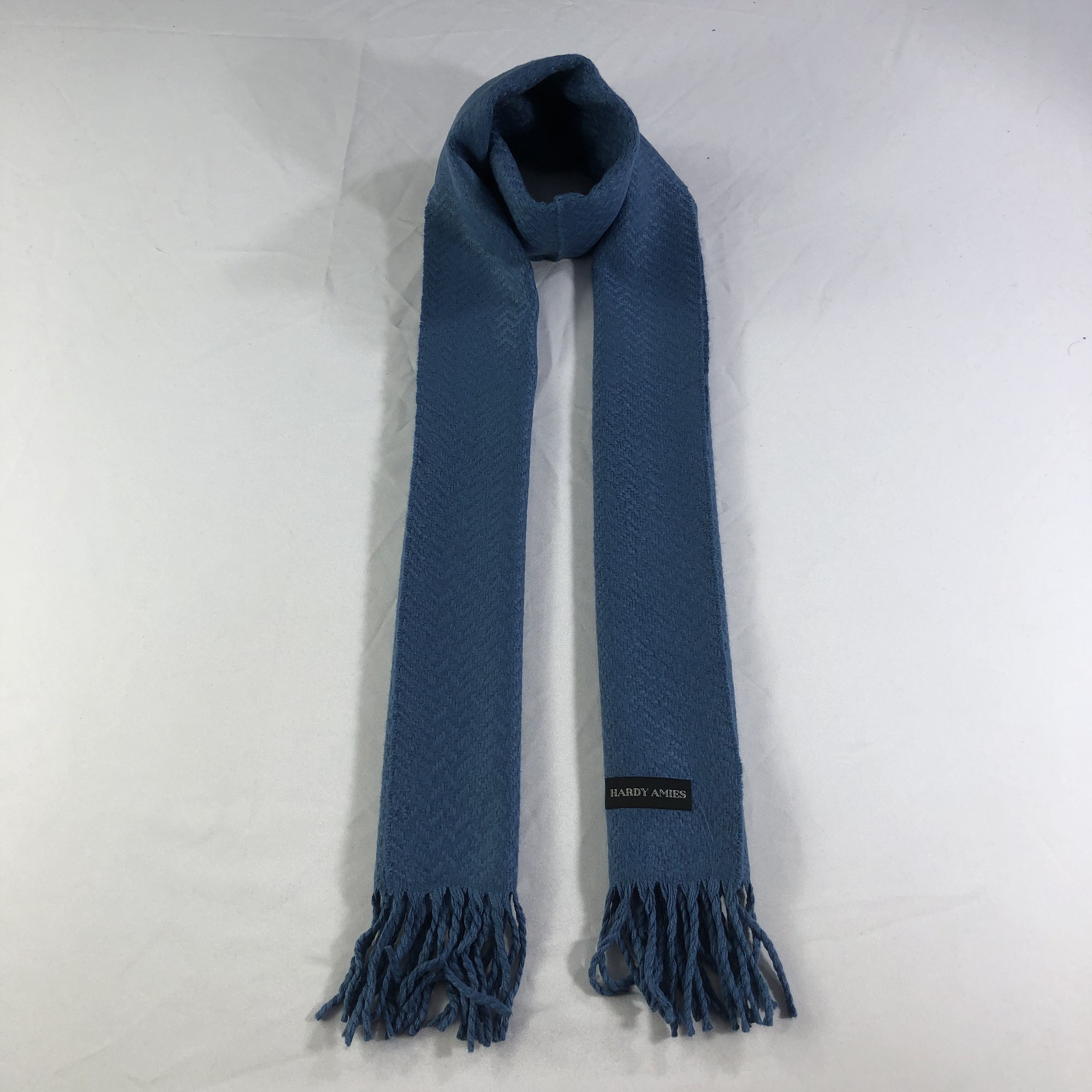 Hardy Amies Hardy Amies Blue Scarf Muffler V1475 Size ONE SIZE - 1 Thumbnail
