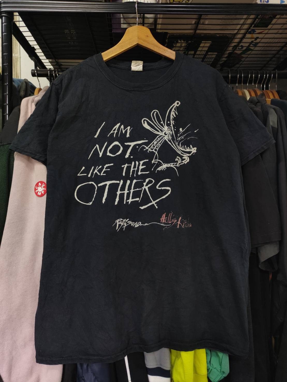 Vintage Ralph Steadman "I Am Not Like The Others" Hell's Kitchen Art Size US XL / EU 56 / 4 - 2 Thumbnail