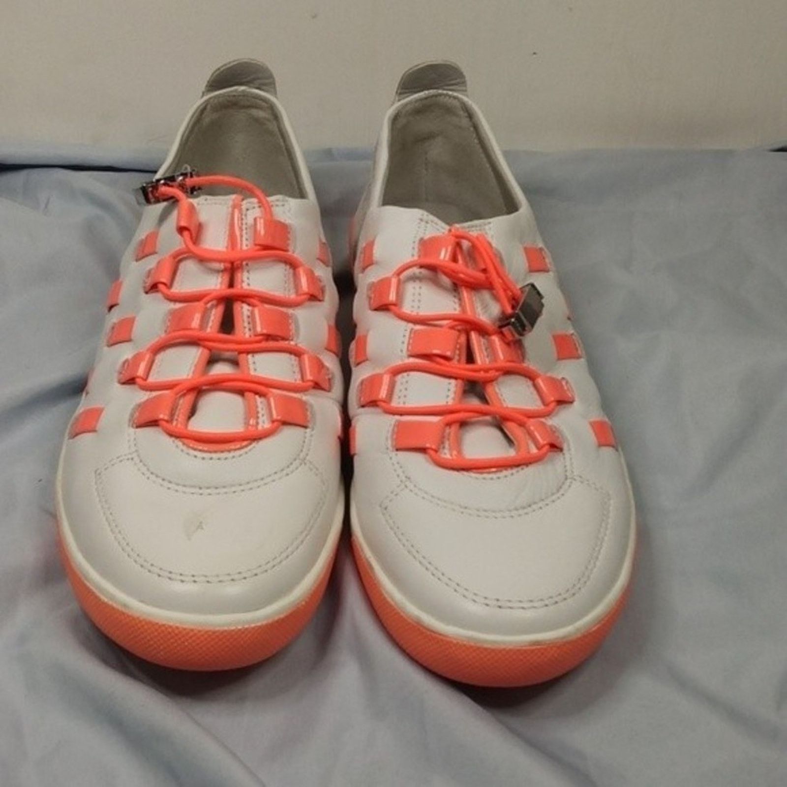 Calvin Klein Calvin Klein Tullie Leather Toggle Laces Woven Tennis 7.5 Size US 7.5 / IT 37.5 - 3 Thumbnail