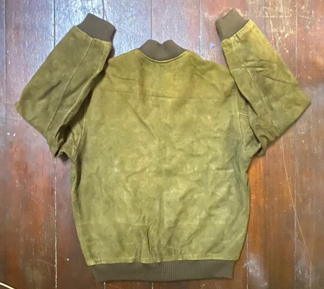 Japanese Brand × Vintage Suede leather zipper jacket by avio Size US M / EU 48-50 / 2 - 8 Thumbnail