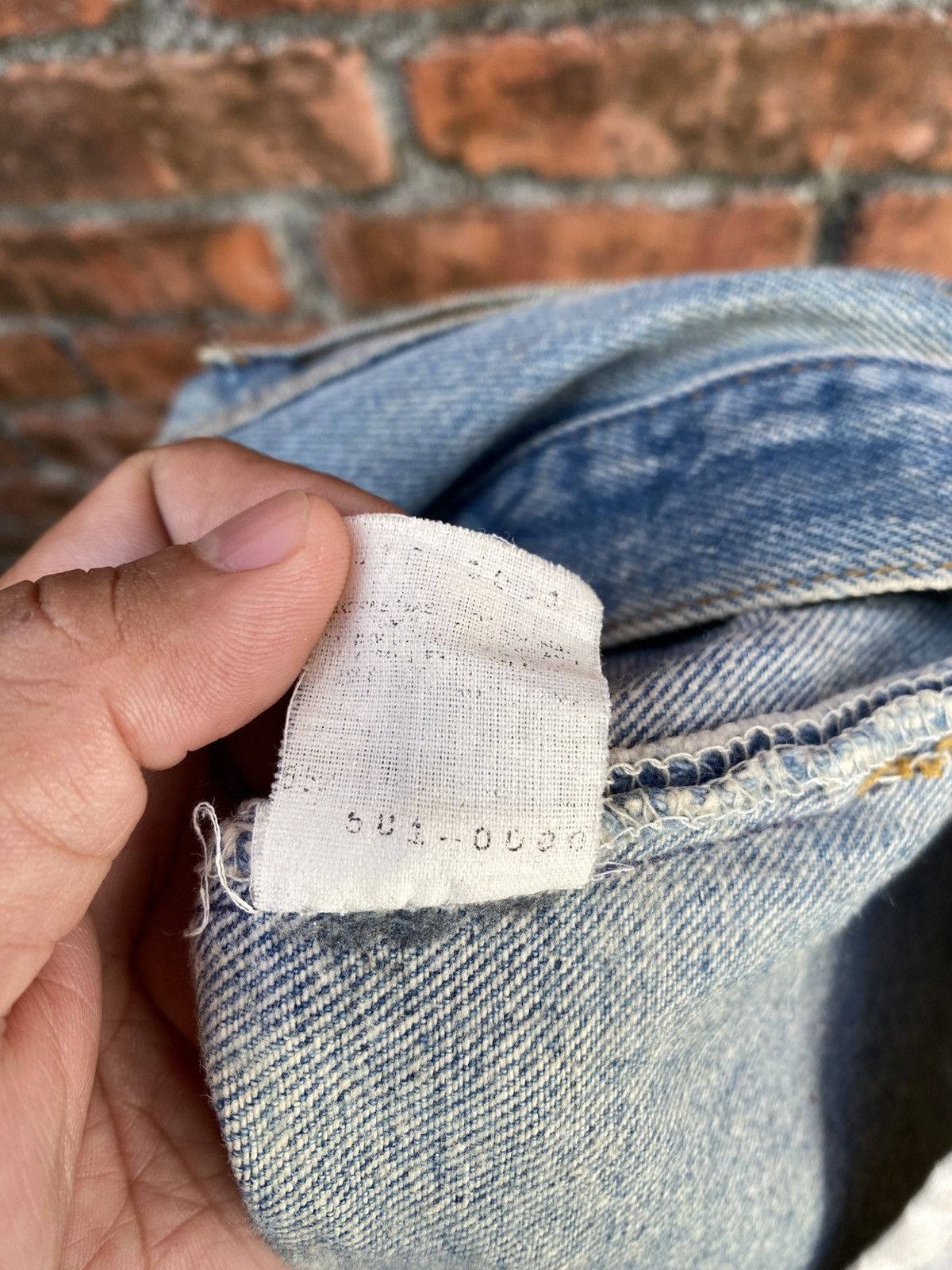 Levi's Vintage Clothing W32x33 Vintage levi's 501xx made in USA dirt Size US 32 / EU 48 - 7 Thumbnail