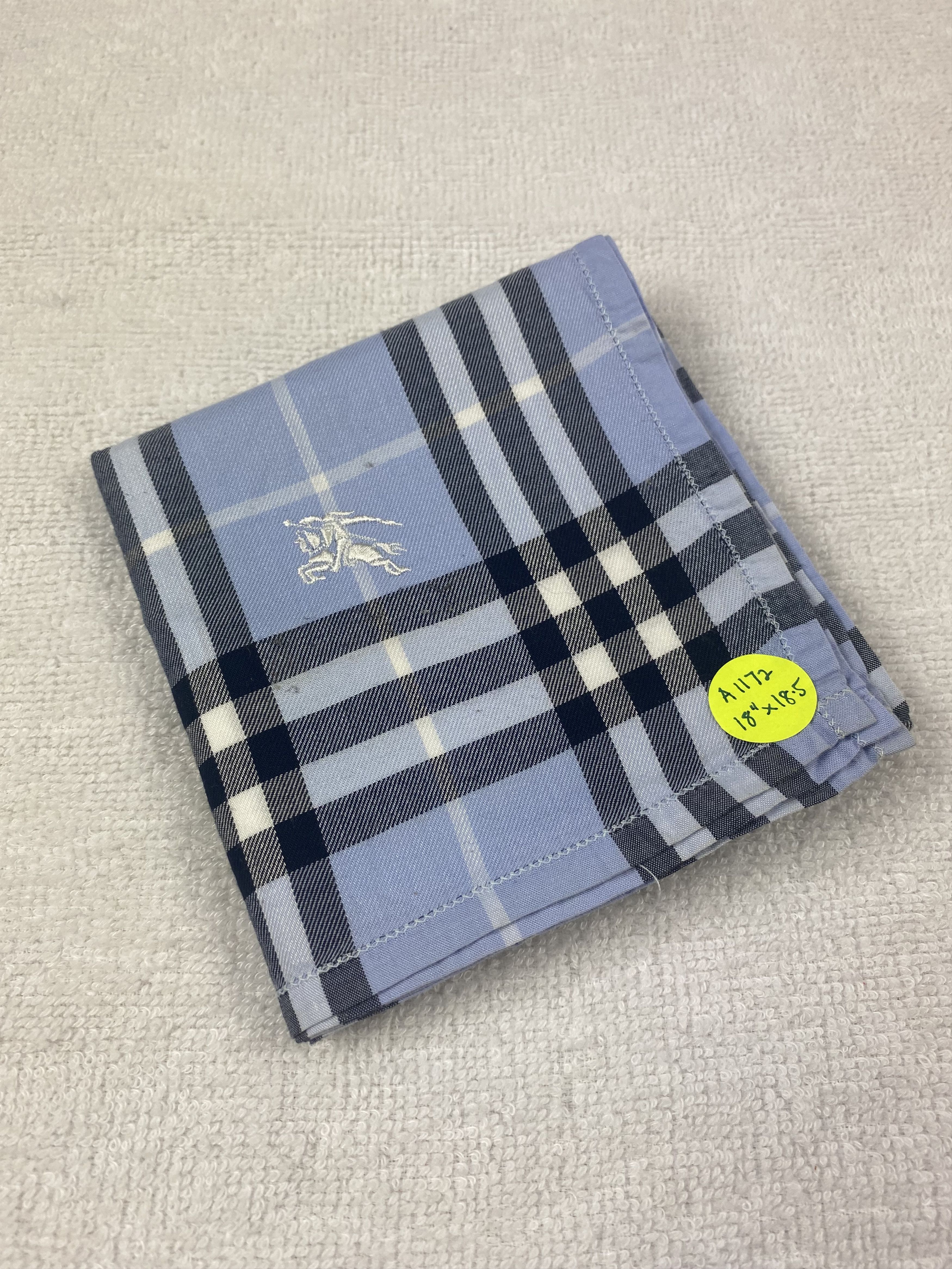 Burberry Vintage Burberry Handkerchief / Bandana / Neckerchief Size ONE SIZE - 6 Thumbnail