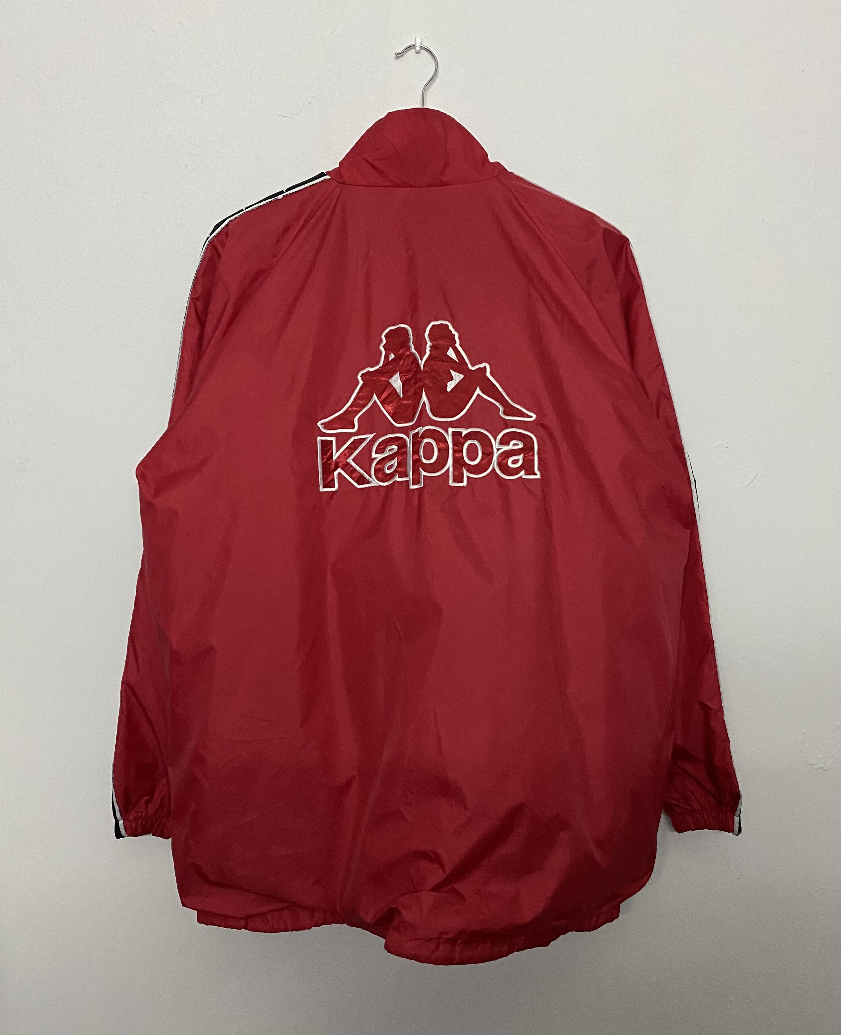 Kappa Kappa Big Logo Back Spell Out Windbreaker Track Jacket Size US L / EU 52-54 / 3 - 3 Thumbnail
