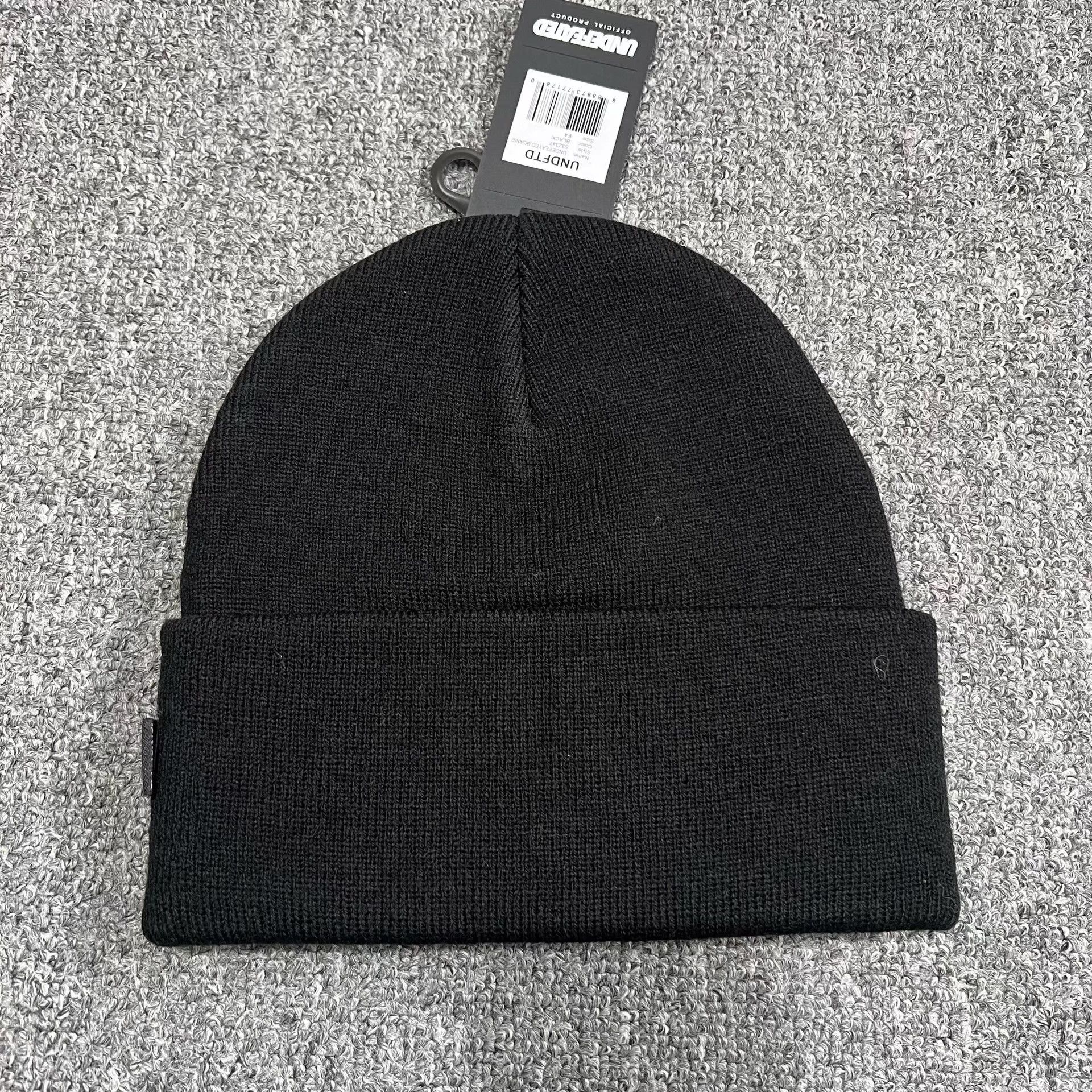 Undercover Undefeated three-dimensional embroidered knit beanie Q7 Size ONE SIZE - 6 Thumbnail