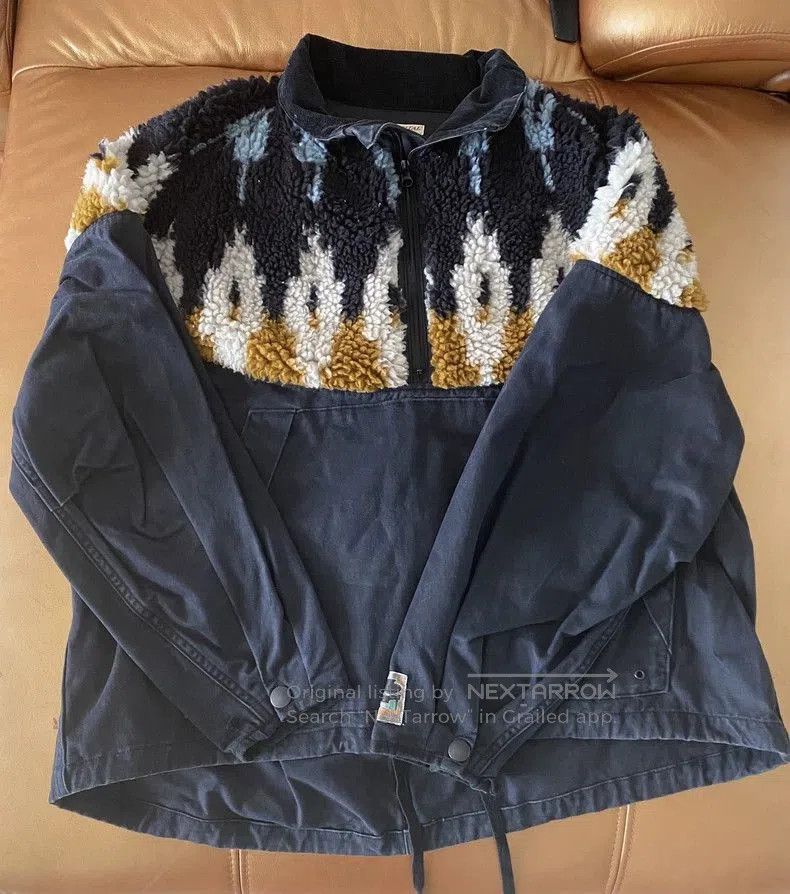 Kapital kapital ethnic patchwork coat corduroy collar. Size US L / EU 52-54 / 3 - 1 Thumbnail