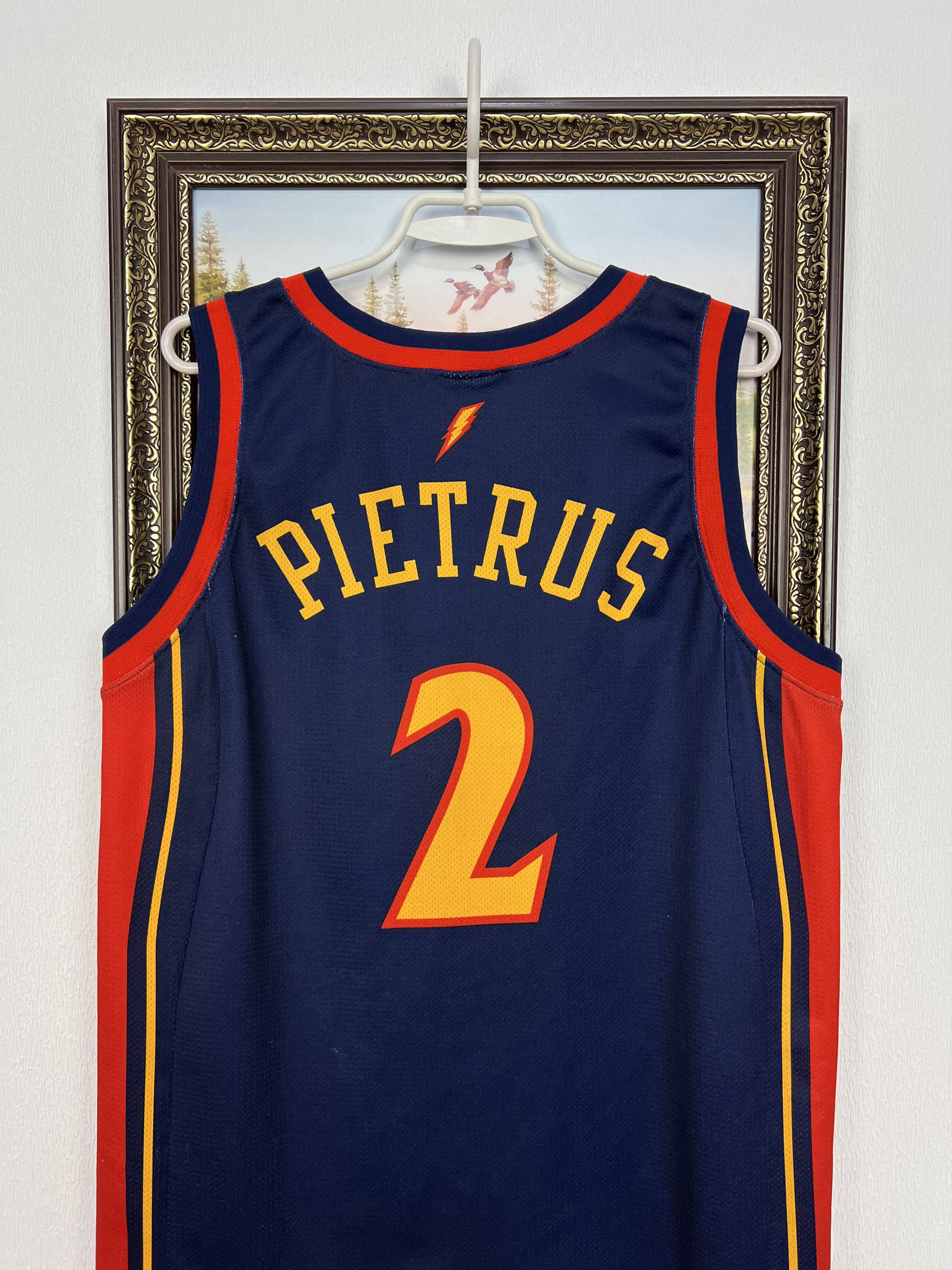 Champion Vintage Champion Golden State Warriors Jersey NBA #2 Pietrus Size US M / EU 48-50 / 2 - 12 Thumbnail