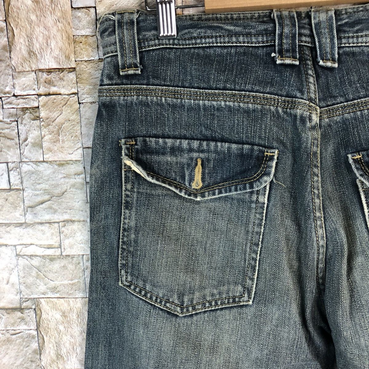Japanese Brand Top Valu Blue Distressed Denim Pants #A1117 Size US 30 / EU 46 - 16 Thumbnail