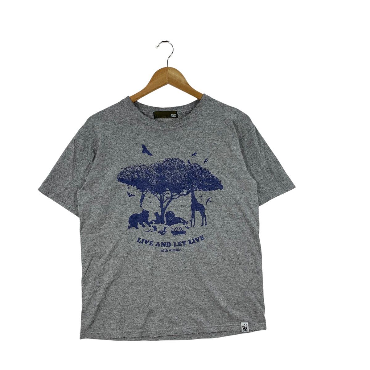 WWF WWF GOOD SPEED World Wildlife Fund Panda Tee Shirt Top Size S / US 4 / IT 40 - 5 Thumbnail