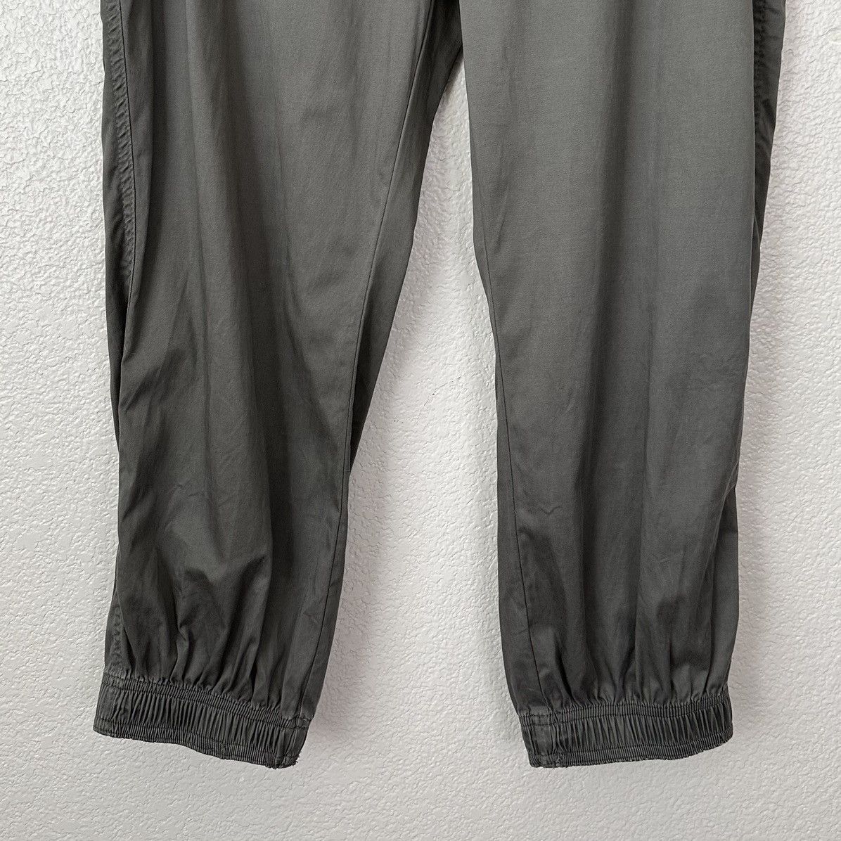 Other Knox Rose Gray Lyocell Cotton Blend Elasticized Jogger Pants Size 38" / US 16 / IT 52 - 4 Thumbnail