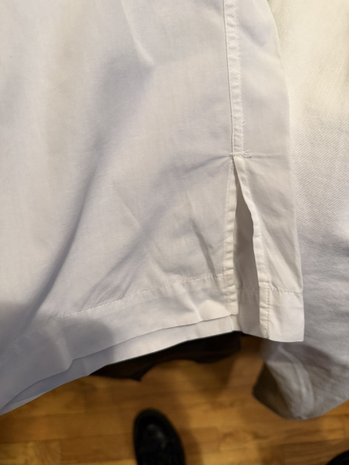 Issey Miyake Iconic Mandarin Split Hem Button Up Size US L / EU 52-54 / 3 - 6 Thumbnail