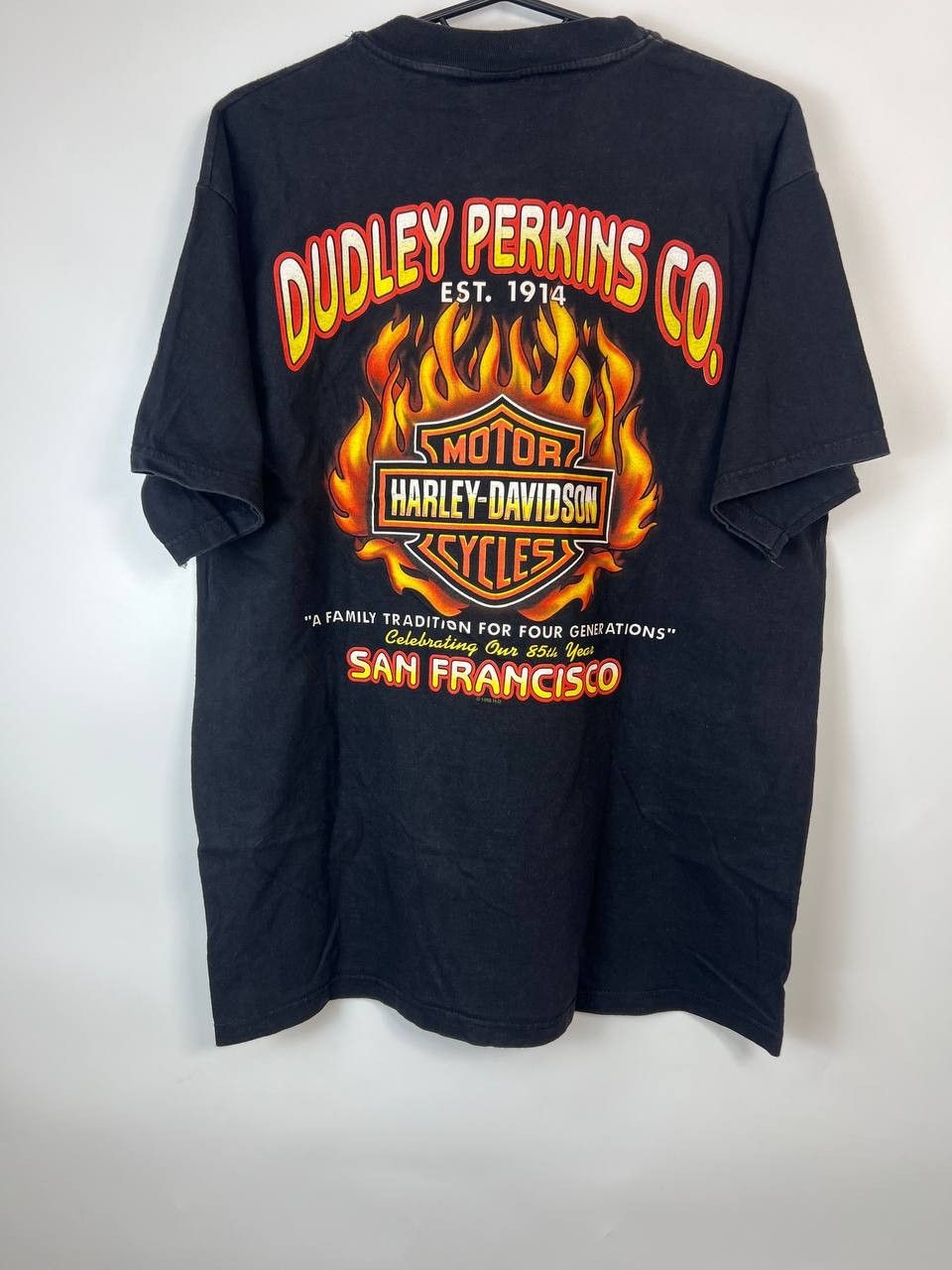 Harley Davidson × Vintage Vintage 1998 Harley Davidson " Feel The Heat " size L Size US L / EU 52-54 / 3 - 6 Thumbnail