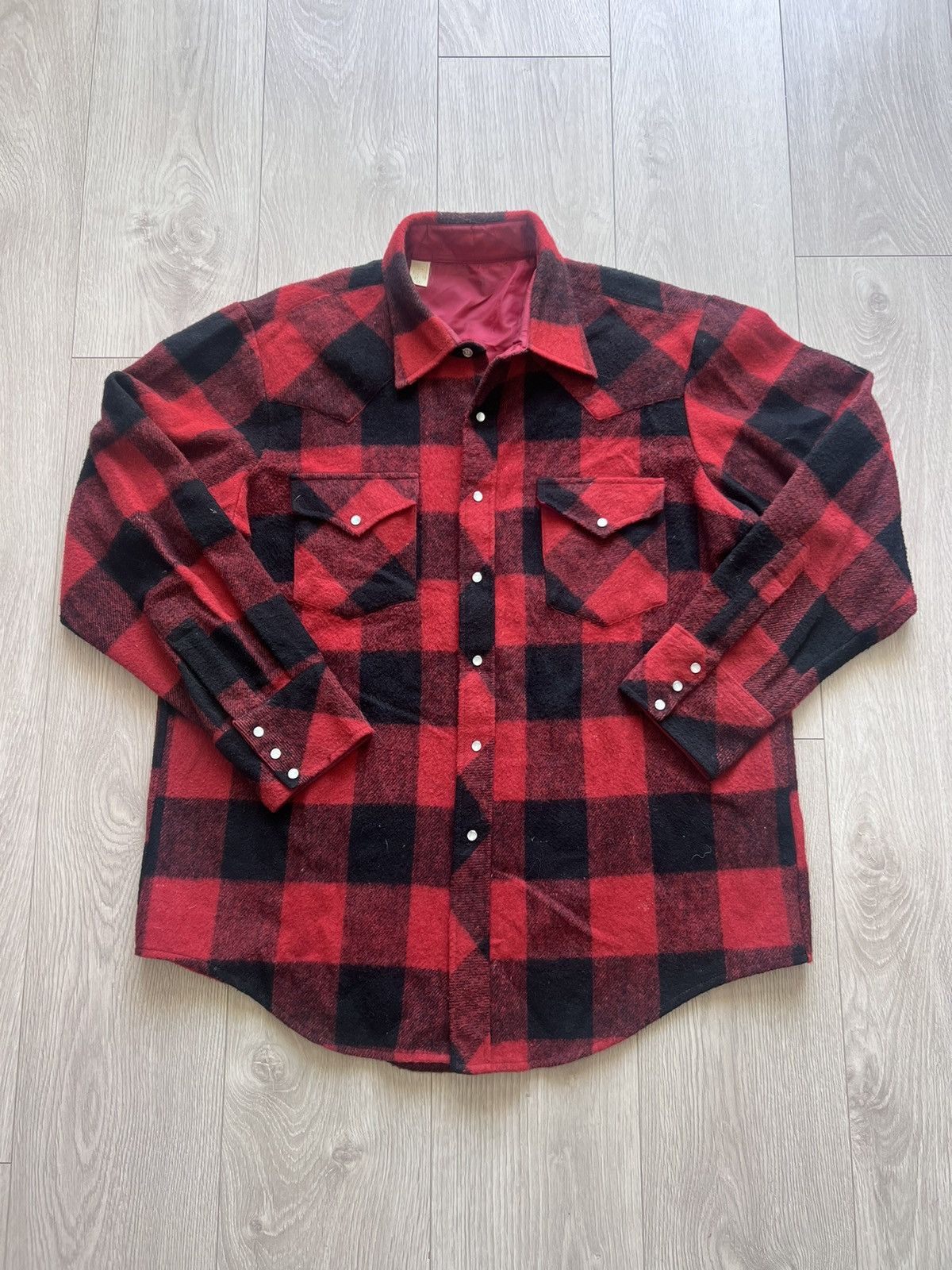 Flannel × Vintage Vintage Kane Plaid Flannel Button Up Shirt 90s 2000s Size US XL / EU 56 / 4 - 1 Thumbnail