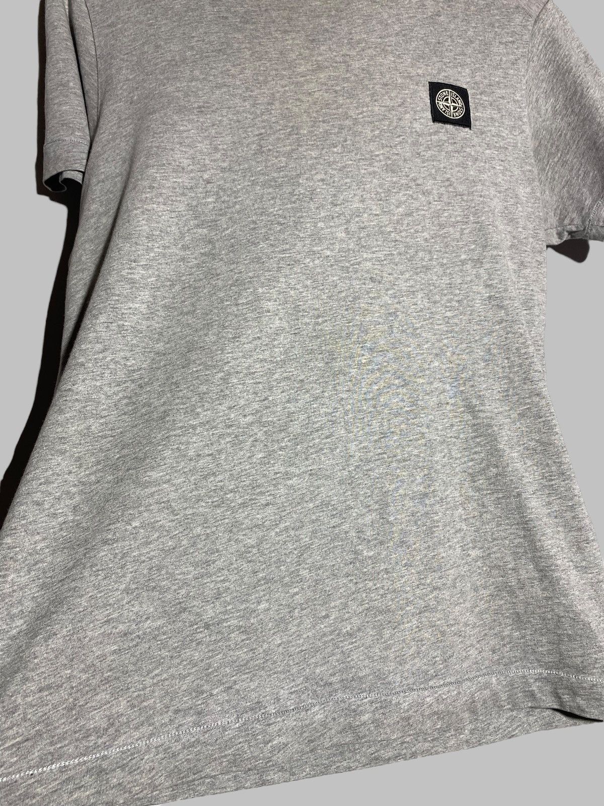 Stone Island STONE ISLAND PATCH TEE GREY ITALIAN STREETWEAR HEAT Size US S / EU 44-46 / 1 - 7 Thumbnail