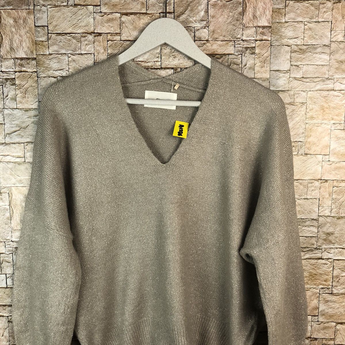 Homespun Knitwear × Japanese Brand Elura Brown Knitwear #A1238 Size S / US 4 / IT 40 - 5 Thumbnail