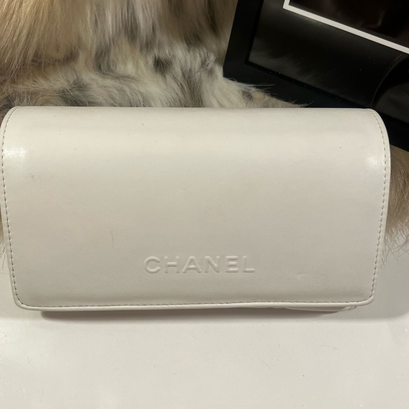 Chanel Chanel Mirror Sunglasses w/ case & cloth - black & silver Size ONE SIZE - 4 Thumbnail