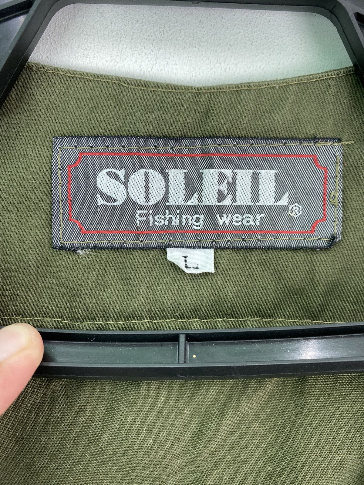 Vintage Vtg 90s SOLEIL fishing vest hunting cargo pocket Size US XS / EU 42 / 0 - 5 Thumbnail