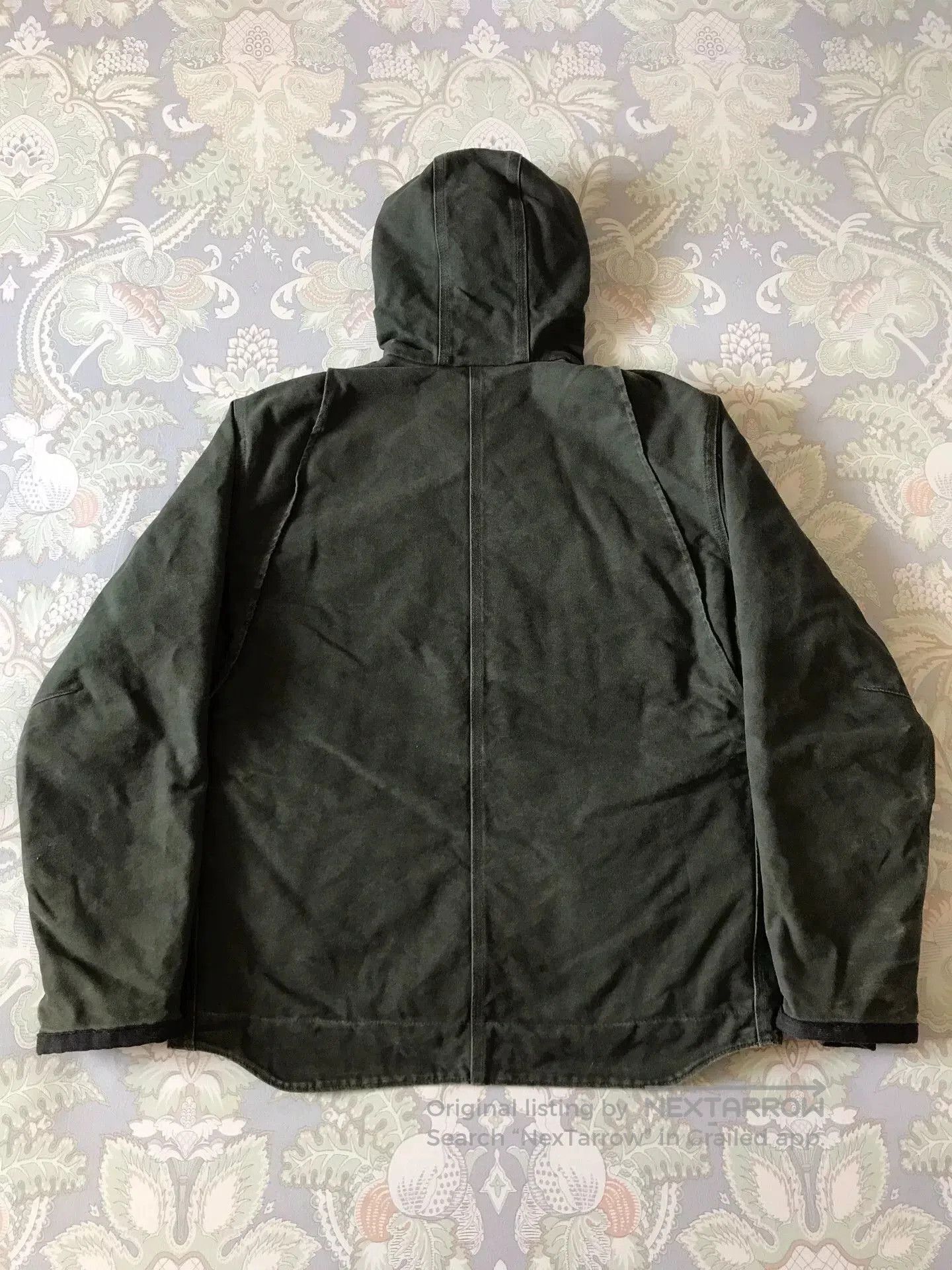 Carhartt Carhartt J284 Washed Canvas Hooded Jacket. Size US M / EU 48-50 / 2 - 2 Thumbnail