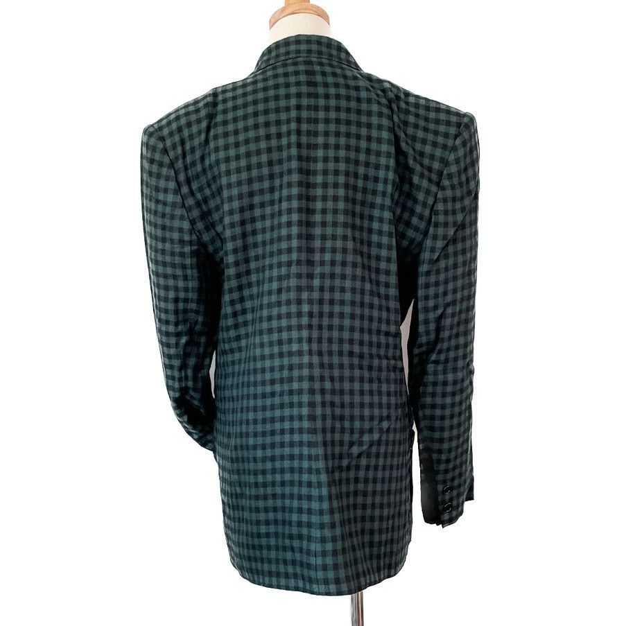 Vintage Vintage The Limited checkered plaid peak lapel blazer 12/L Size L / US 10 / IT 46 - 6 Thumbnail