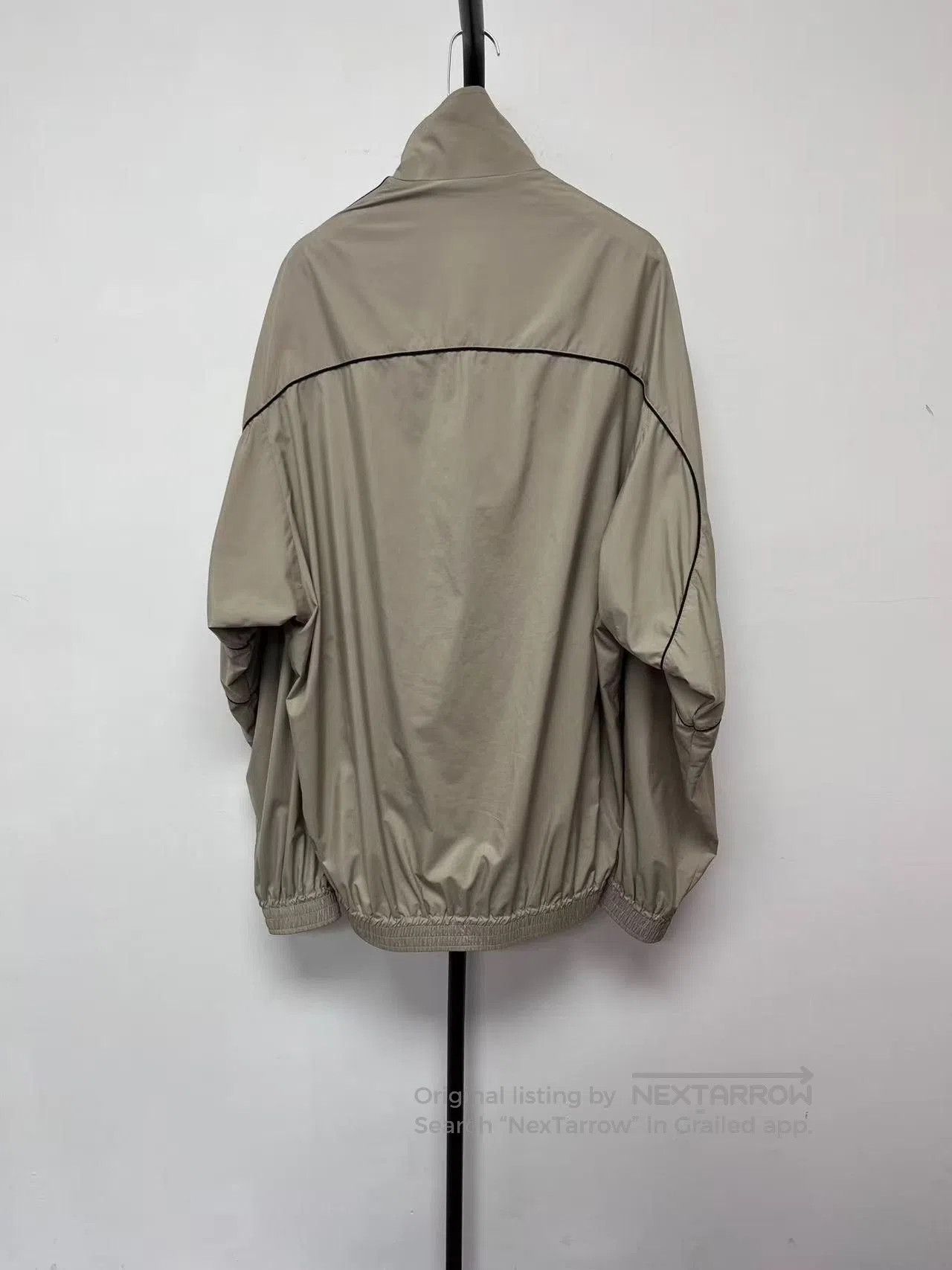 Balenciaga Balenciaga Men's Solid Stand Collar Zip Jacket. Size US S / EU 44-46 / 1 - 2 Thumbnail
