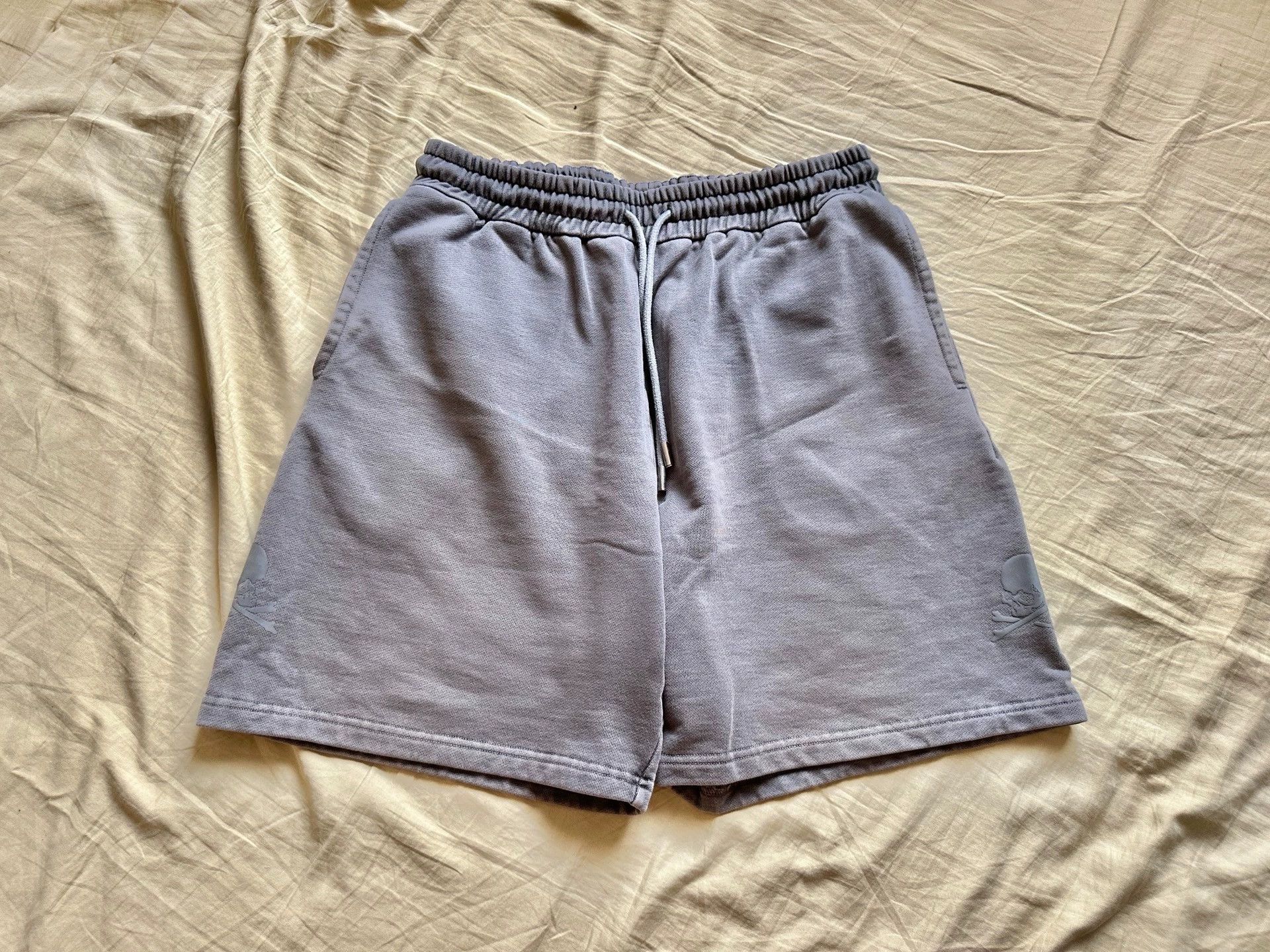 Mastermind World Mastermind World Cotton Distressed Shorts S Graphite Grey Size US 30 / EU 46 - 2 Thumbnail