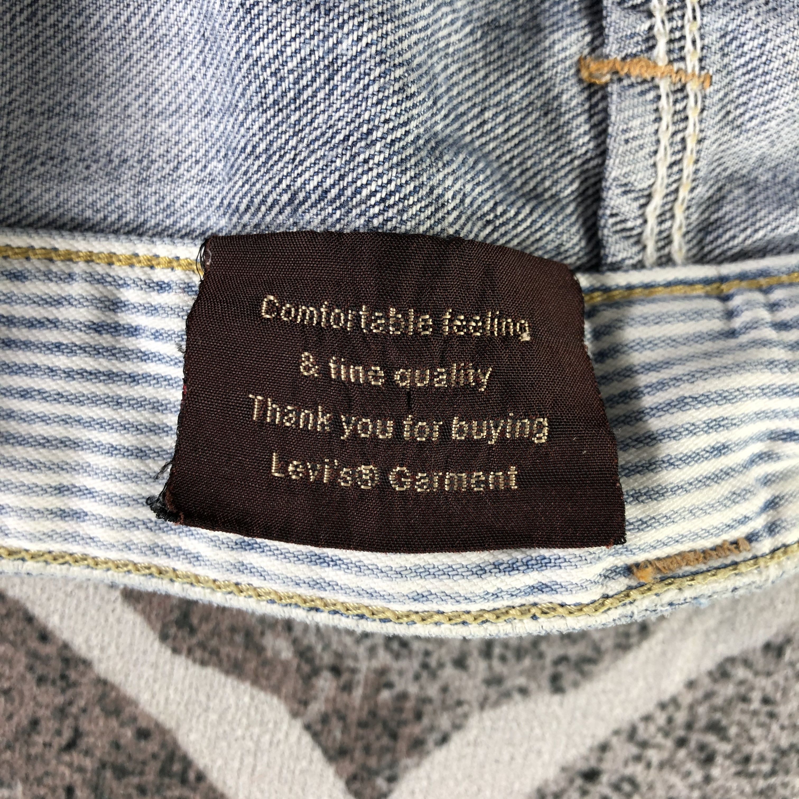 Levi's Distress Vintage Levis 502 Jeans Medium Wash Denim KJ2260 Size US 30 / EU 46 - 13 Thumbnail