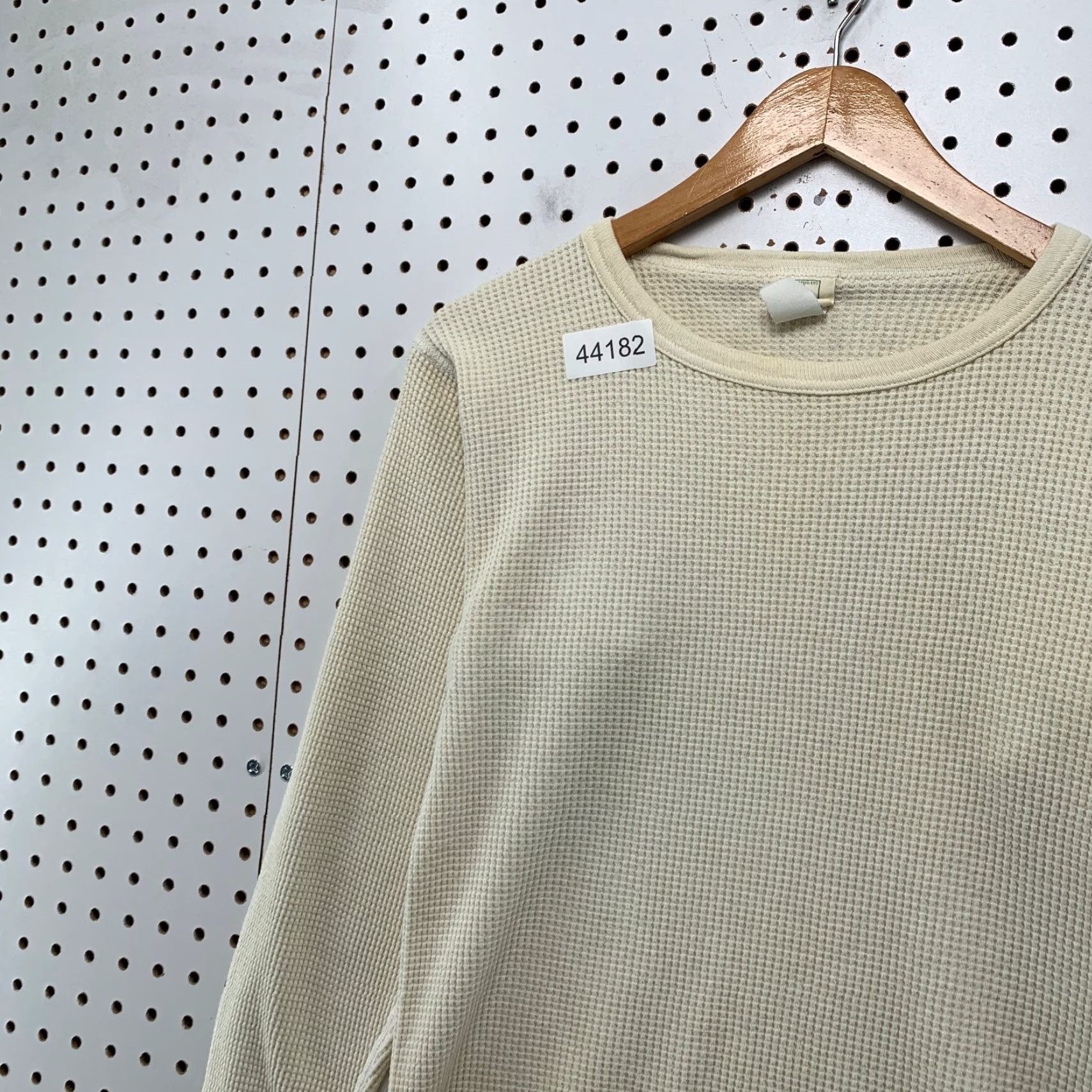 Vintage VINTAGE Northwest Territory Thermal Shirt Mens XL Beige Waffle Knit Long Sleeve Size US XL / EU 56 / 4 - 7 Thumbnail