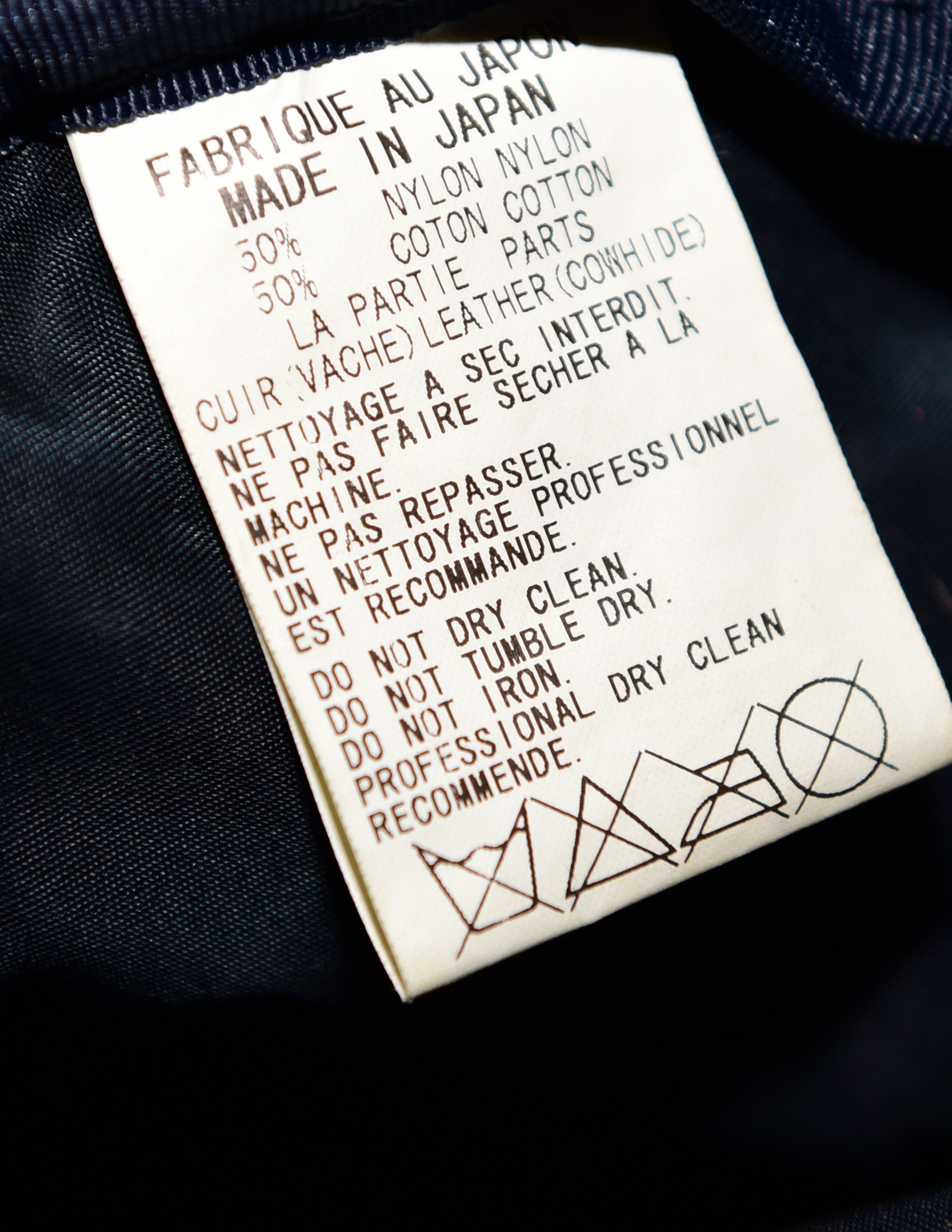 Yohji Yamamoto Yohji Yamamoto Ground Y Backpack Size ONE SIZE - 7 Thumbnail