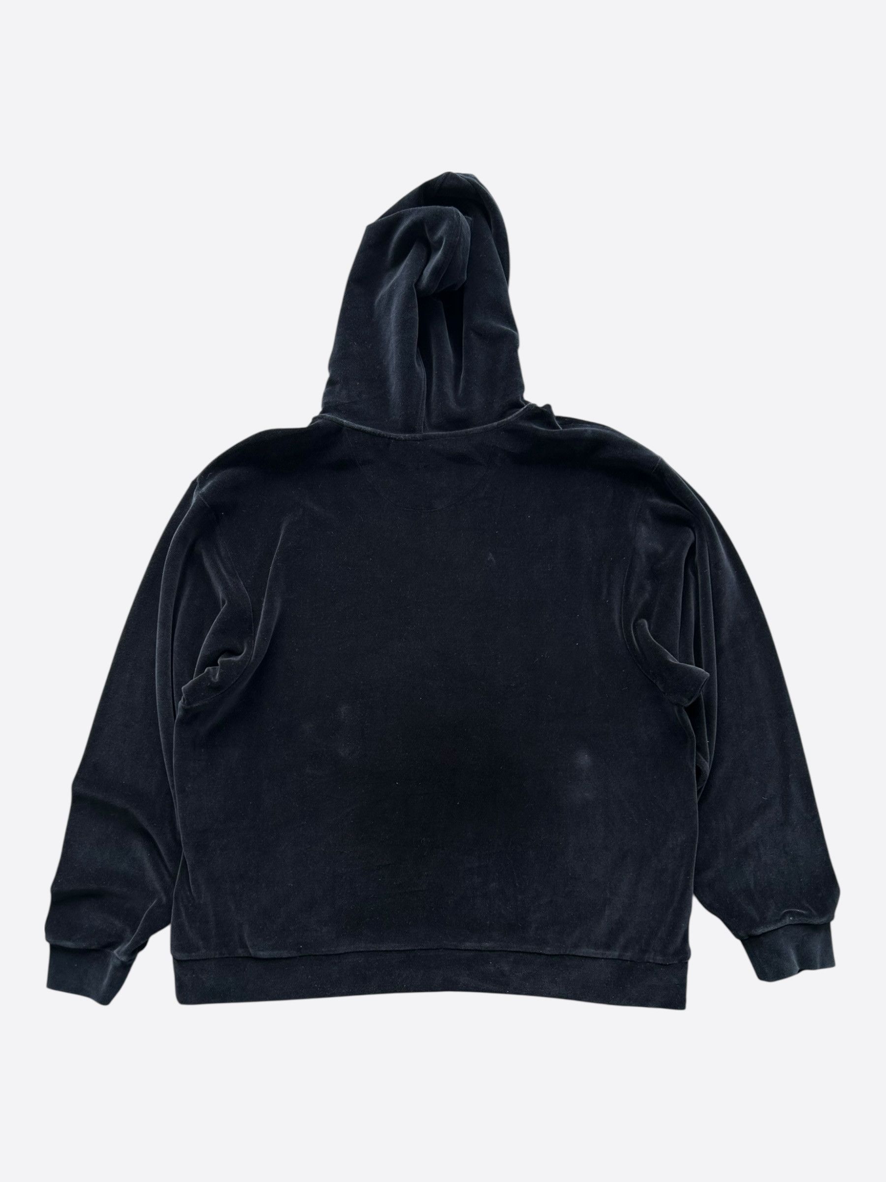 Gucci Gucci Black & Multicolor Chenille Velour Hoodie Size US XXL / EU 58 / 5 - 2 Thumbnail