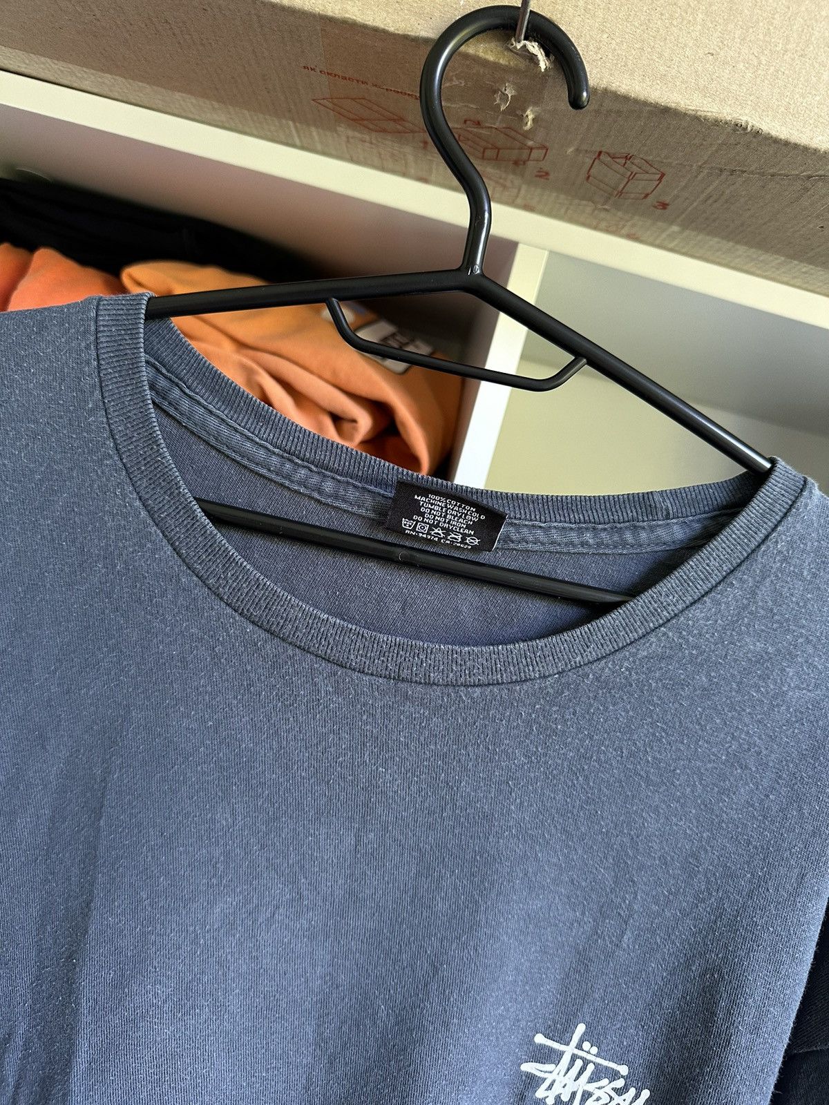 Stussy 🔥VINTAGE STUSSY FADED BIG BACK LOGO T-SHIRT🔥 Size US XL / EU 56 / 4 - 6 Thumbnail