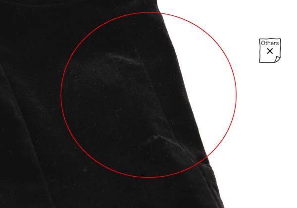 Comme des Garcons Comme Des Garcons size S Black Vintage Velvet Design Jumps Size 24" / US 00 / IT 34 - 4 Thumbnail