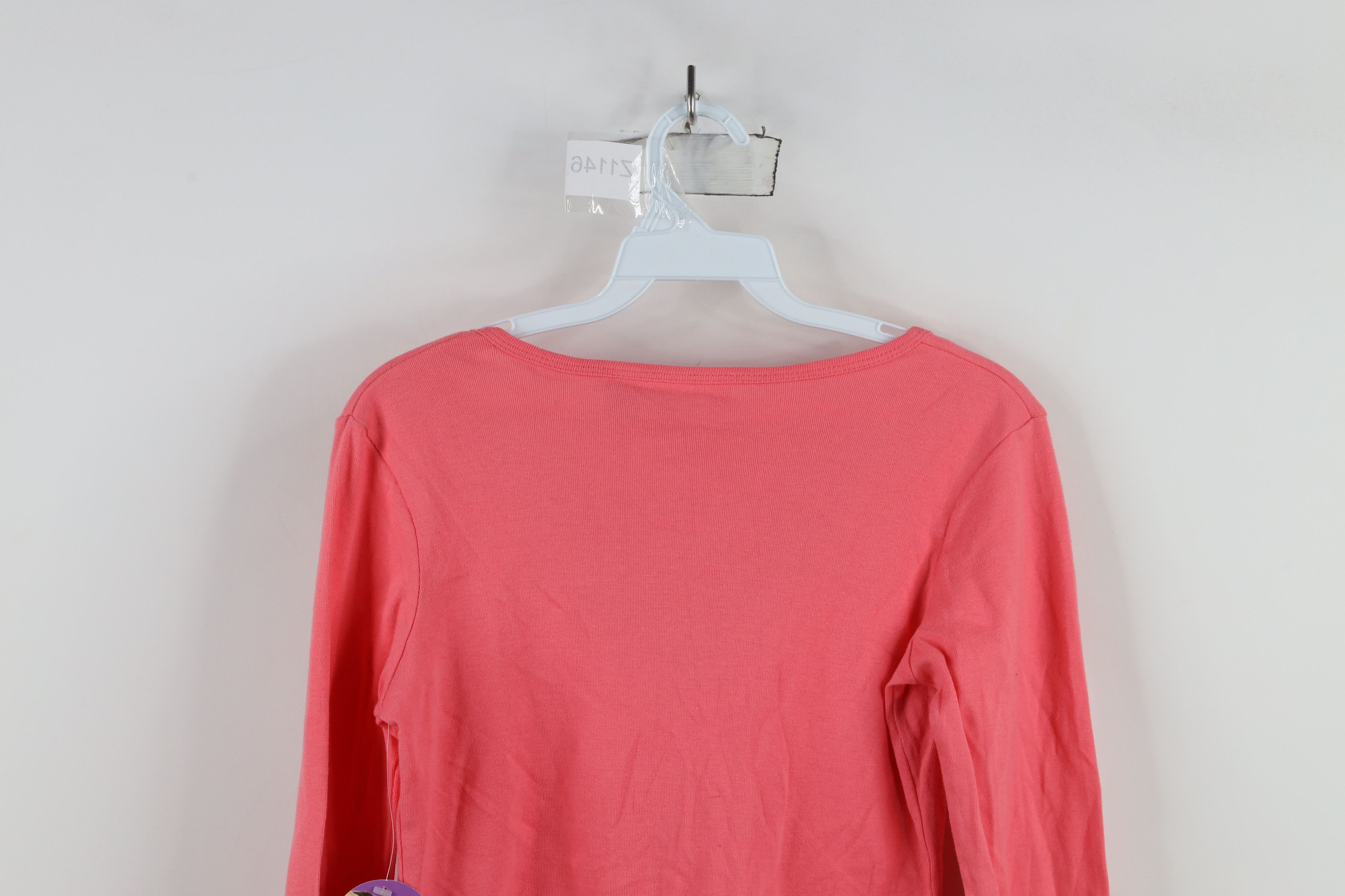 Vintage Deadstock Vintage Y2K Babydoll One Button Thermal Sweater Size M / US 6-8 / IT 42-44 - 12 Thumbnail