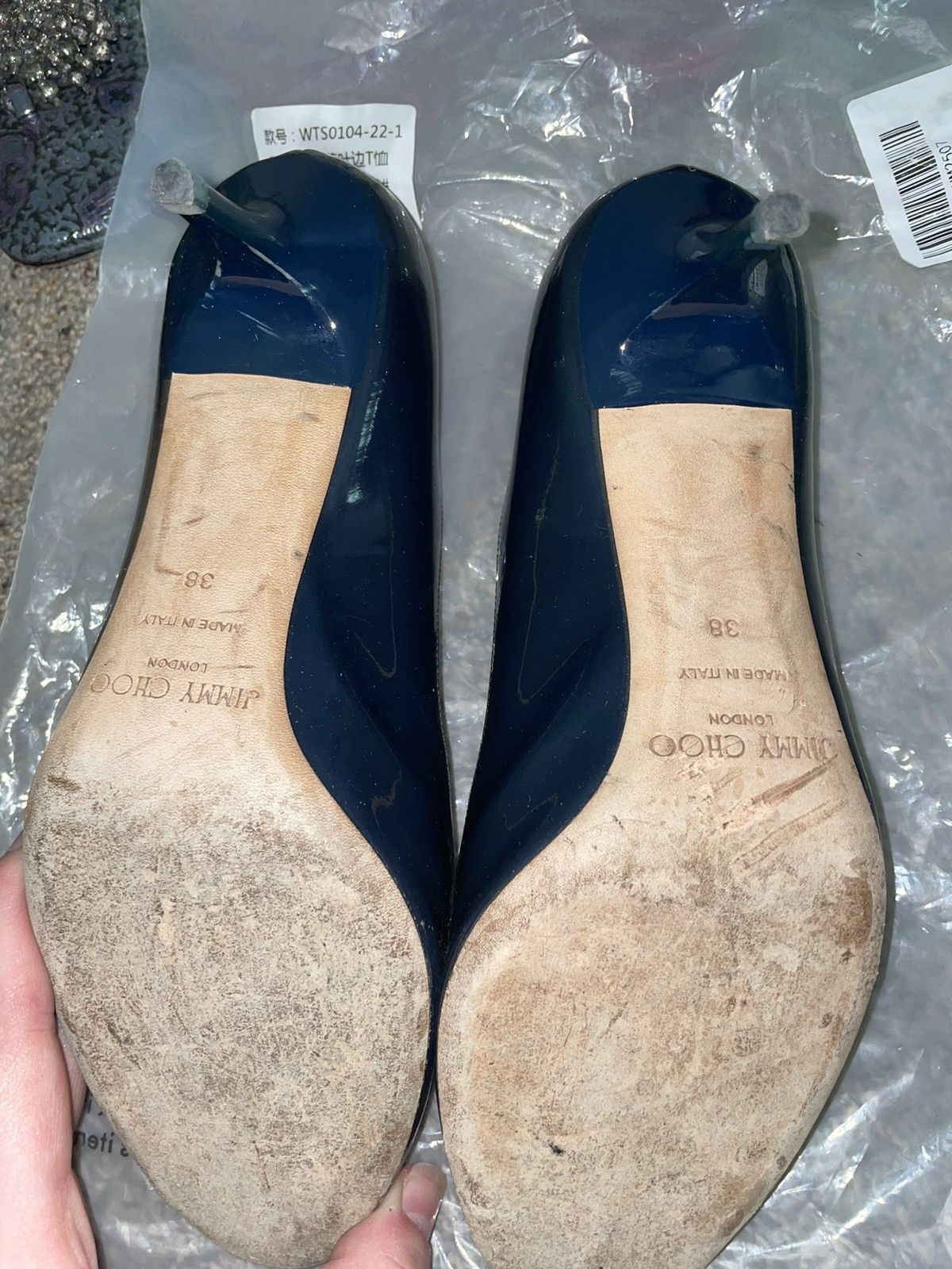 Jimmy Choo Royal blue Jimmy Choo Womens 8 heels Size US 8 / IT 38 - 3 Thumbnail